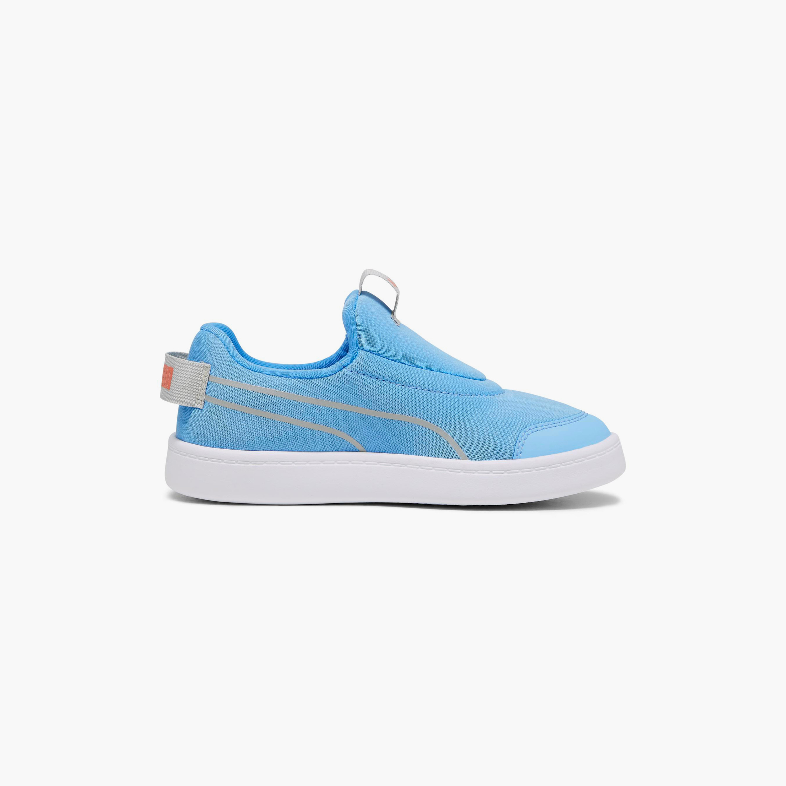Puma Courtflex V2 Slip On Kids Sneakers | 374858-sports-boys-shoes-image-2