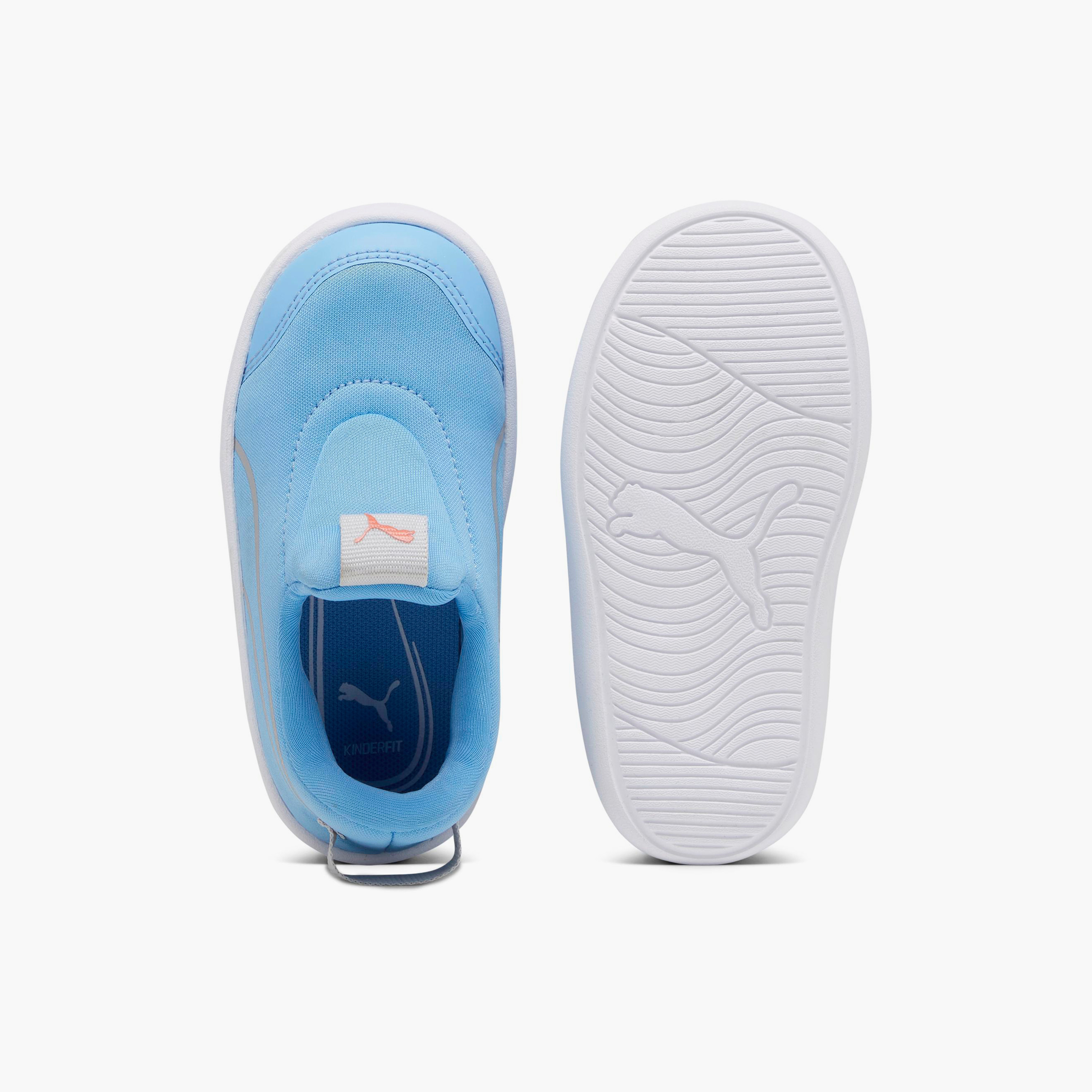 Puma Courtflex V2 Slip On Infant Sneakers | 374859-baby-boys-shoes-closedshoes-image-4