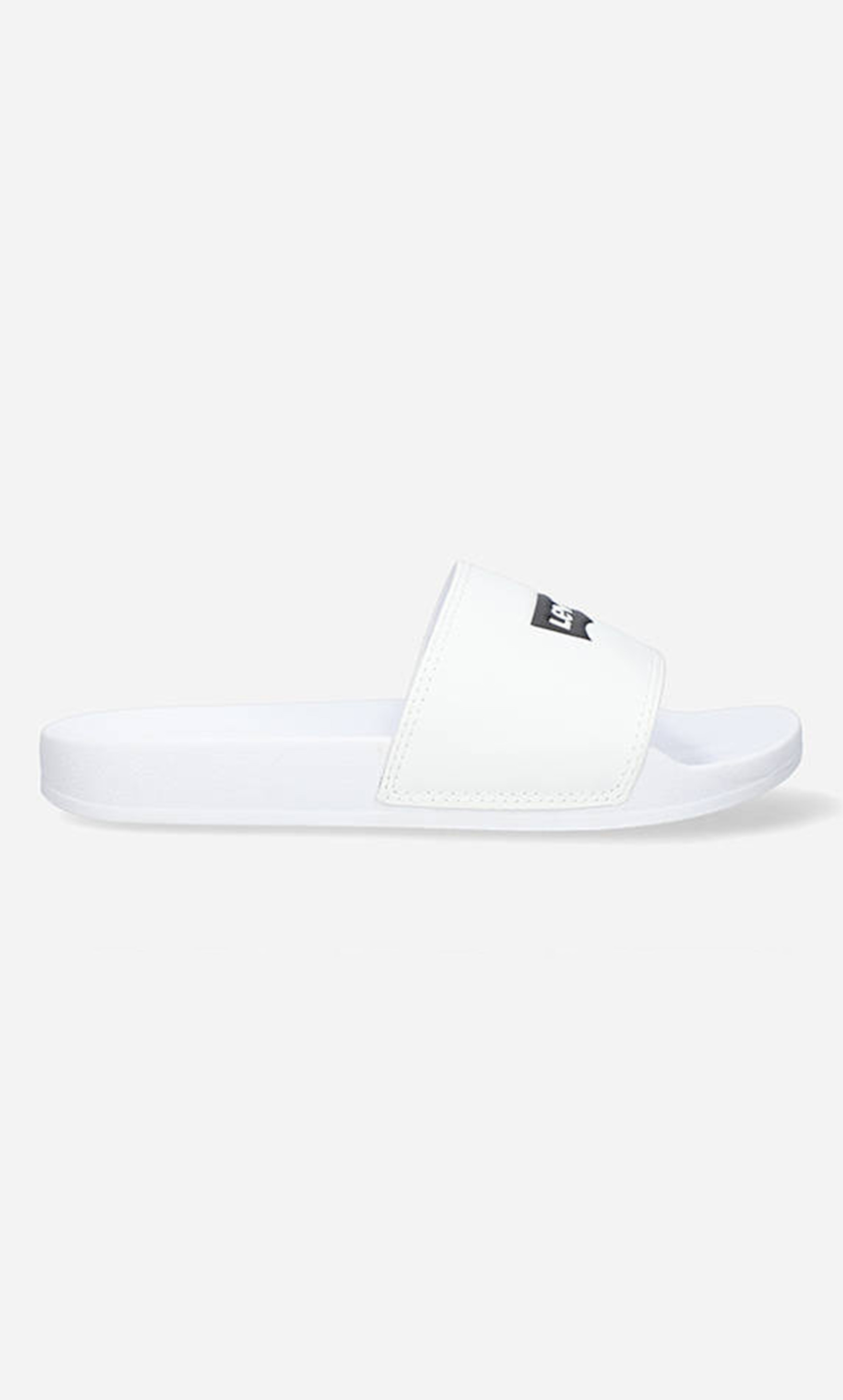 Levi's Women White Logo Open Toe Sliders-women-shoes-flipflopsandslides-image-1