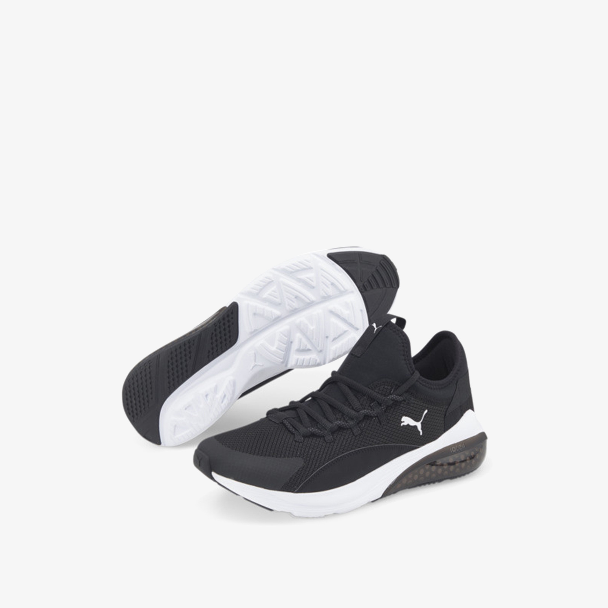 Puma mens cheap black trainers