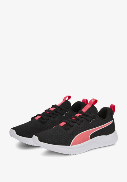 Puma Women's Textured Running Shoes with Lace-Up Closure - RESOLVE MODERN-Women%27s Sports Shoes-image-0