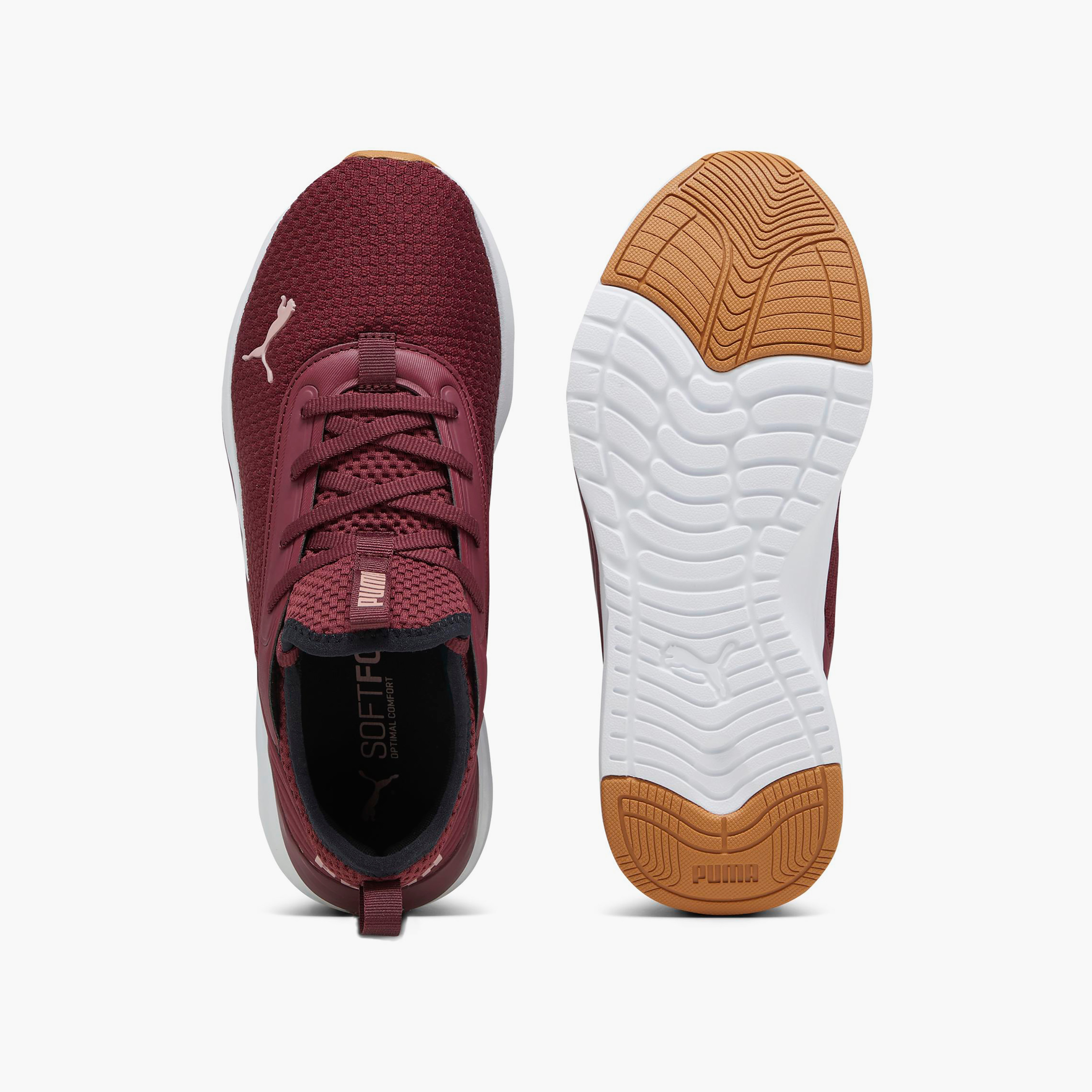 Burgundy puma hotsell tennis shoes