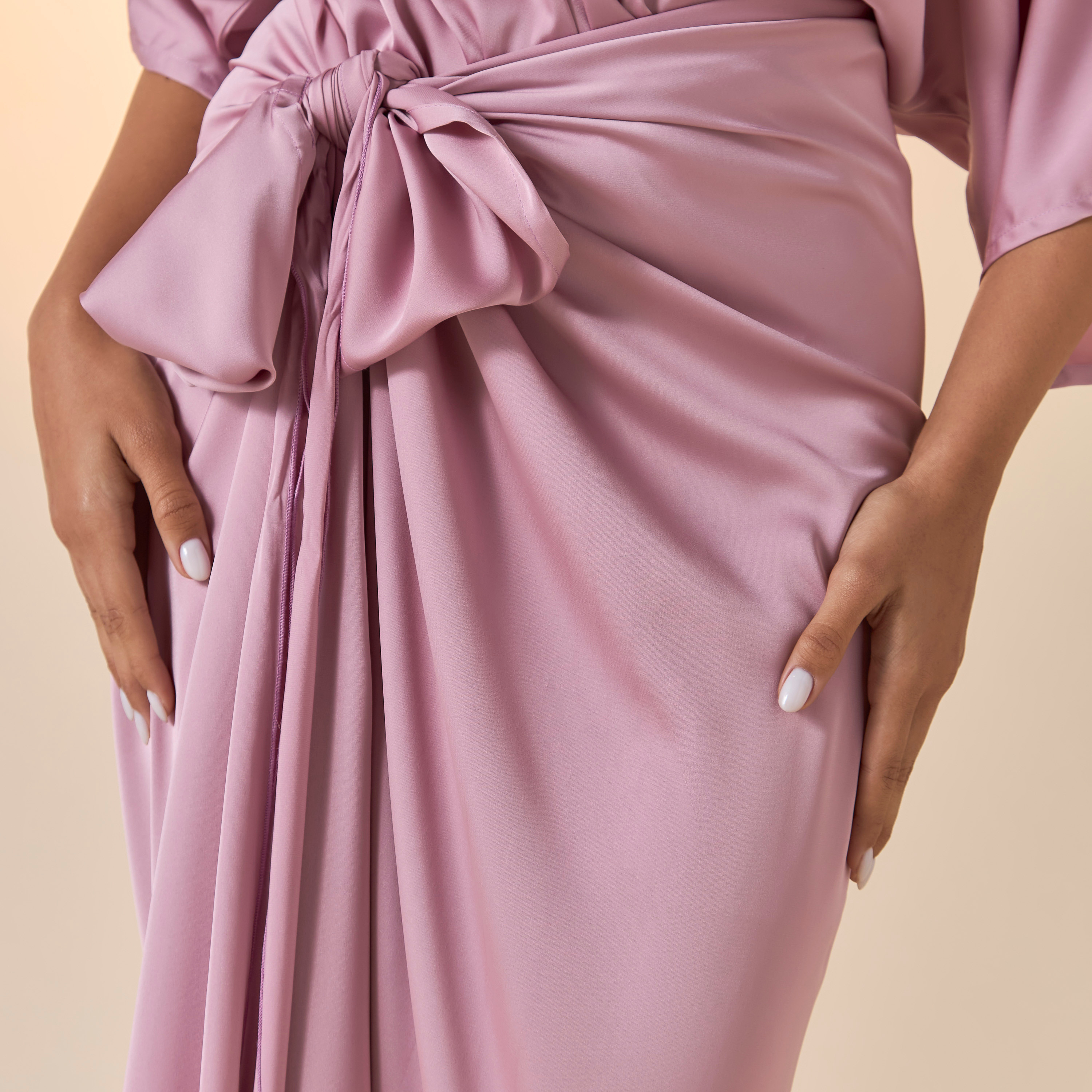 Golden Apple Solid Off Shoulder Top and Wrap Skirt Set-women-clothing-coordsets-image-5