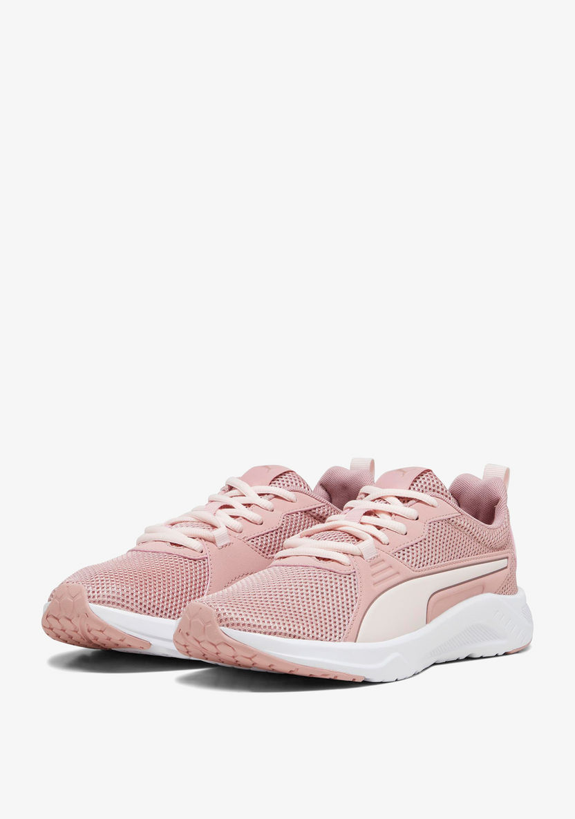 Puma Women's Textured Trainers with Lace-Up Closure-Women%27s Sports Shoes-image-0