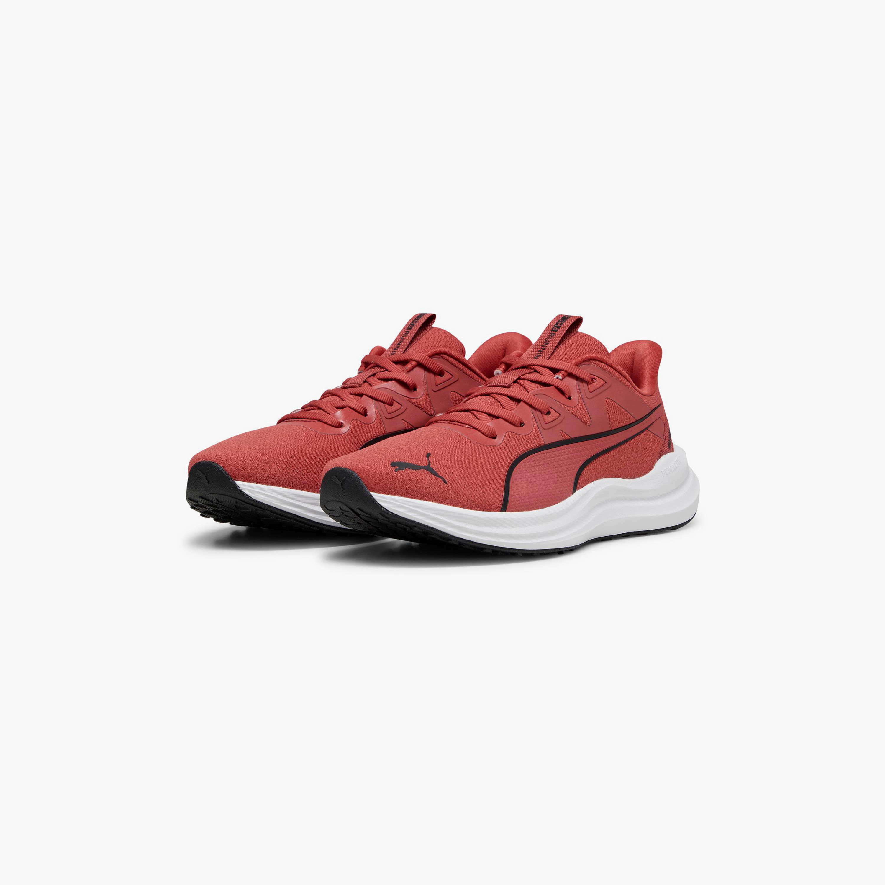 Puma sports store shoes red