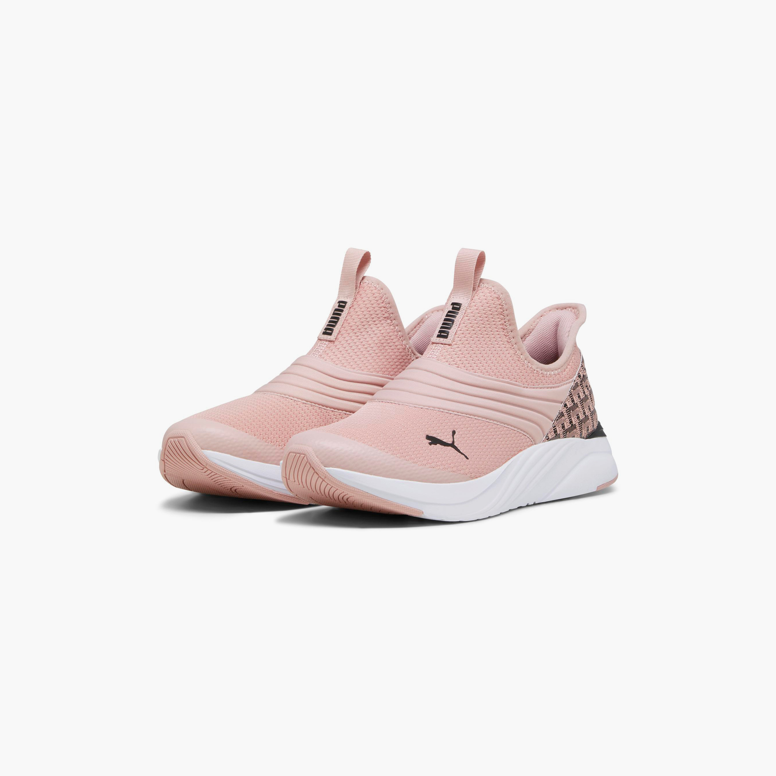 Puma Softride Sophia 2 Slip-On Logo Luxe Women Running Shoes | 378788-sports-women-shoes-image-1