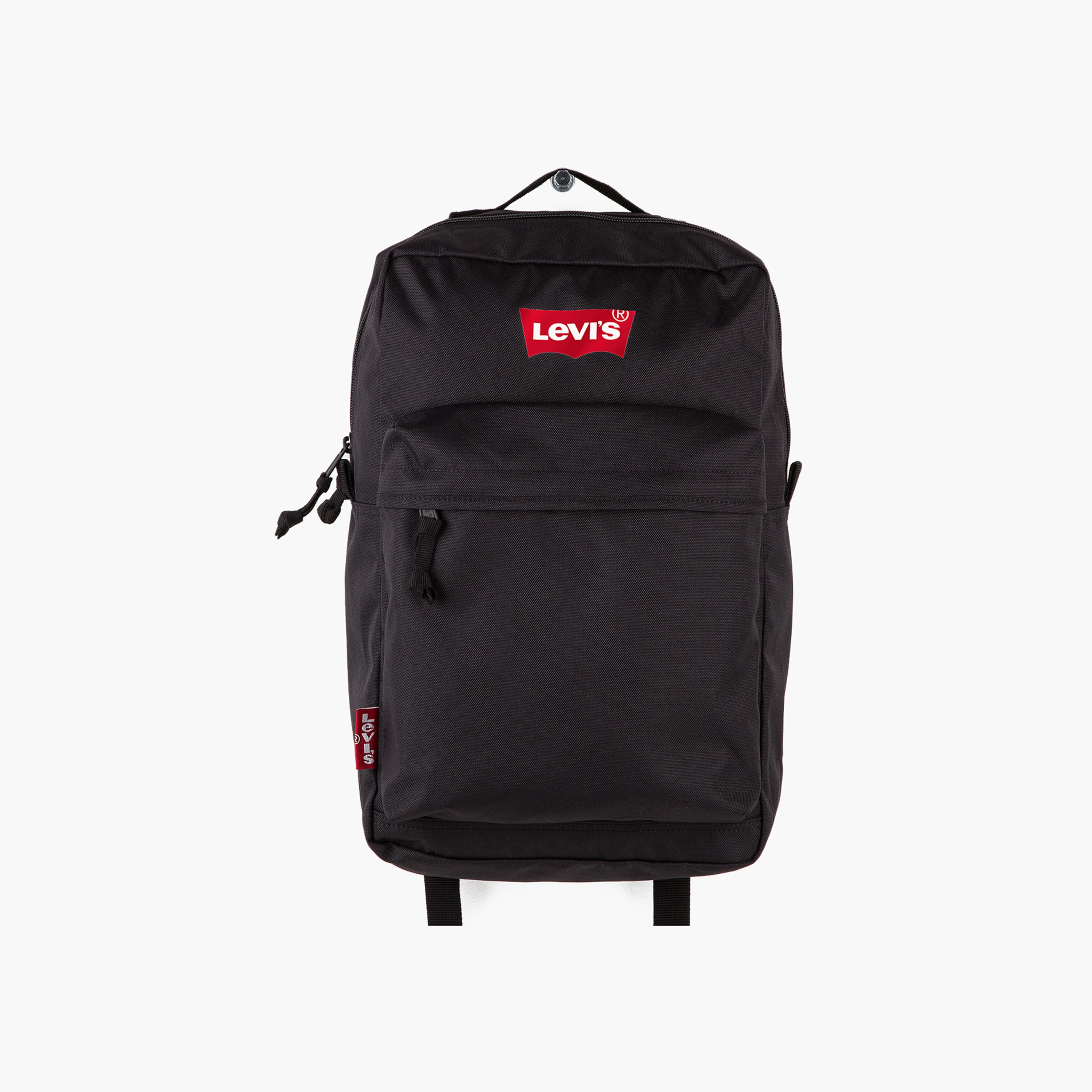 Levi's LICFFC Plain Top Grab Handle Backpack with Padded Shoulder Straps-men-bags-image-1