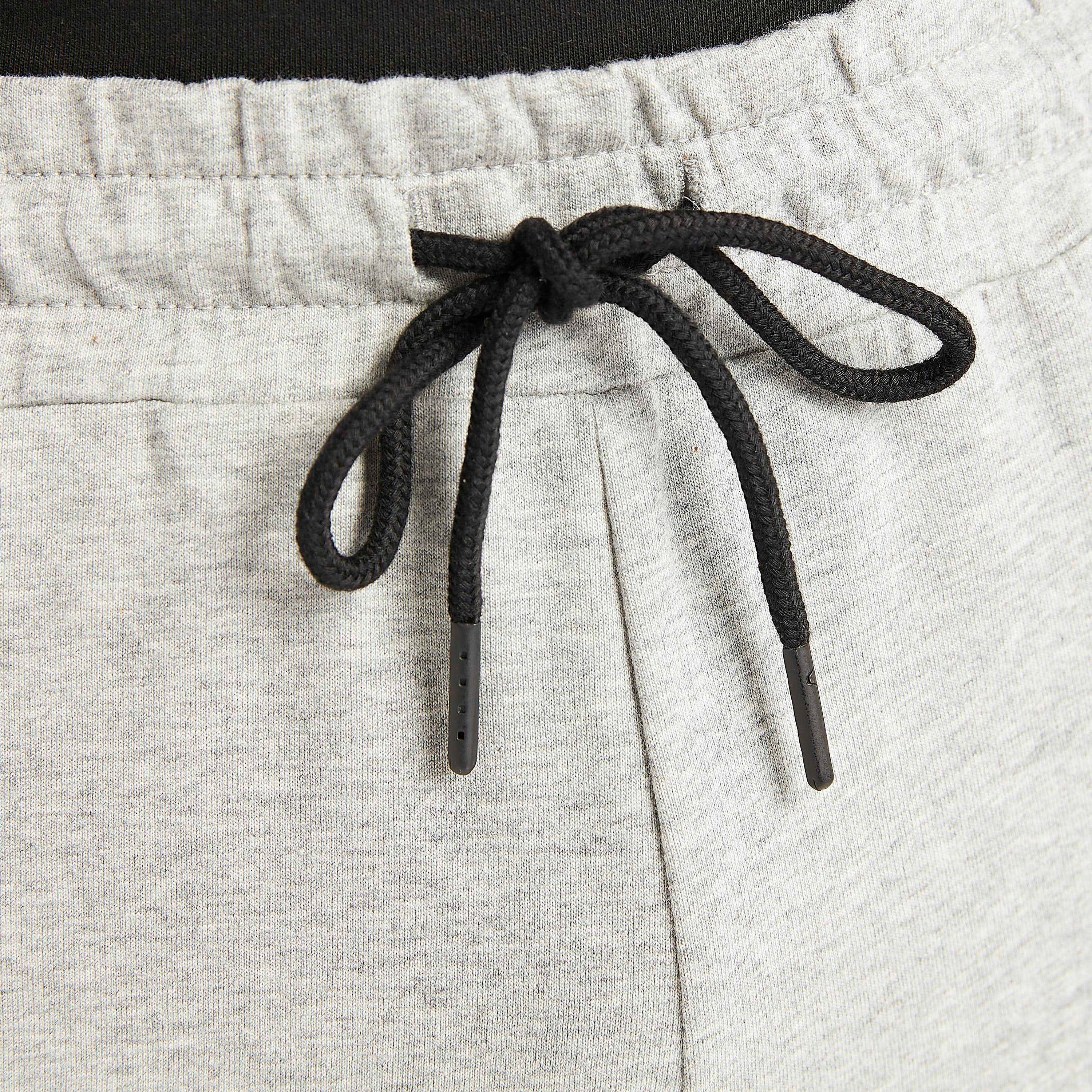 بنطلون رياضي سادة برباط خصر مطّاطي وجيوب-sports-men-clothing-bottoms-image-5