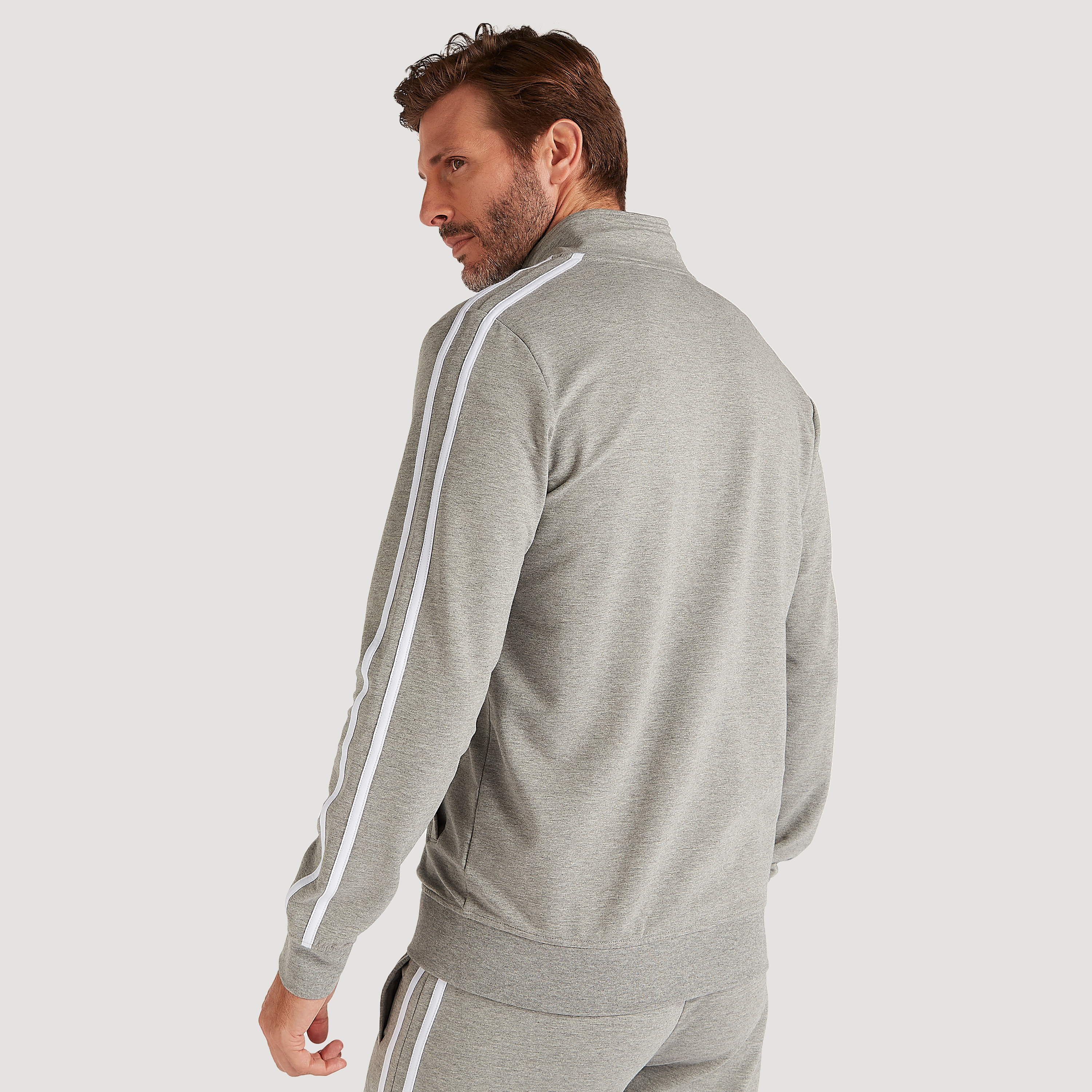 جاكيت سادة بياقة عالية وسحّاب إغلاق وجيوب-men-clothing-jacketsandblazers-jackets-image-4