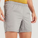 Solid Shorts with Elasticated Waist and Pockets-Bottoms-thumbnailMobile-0