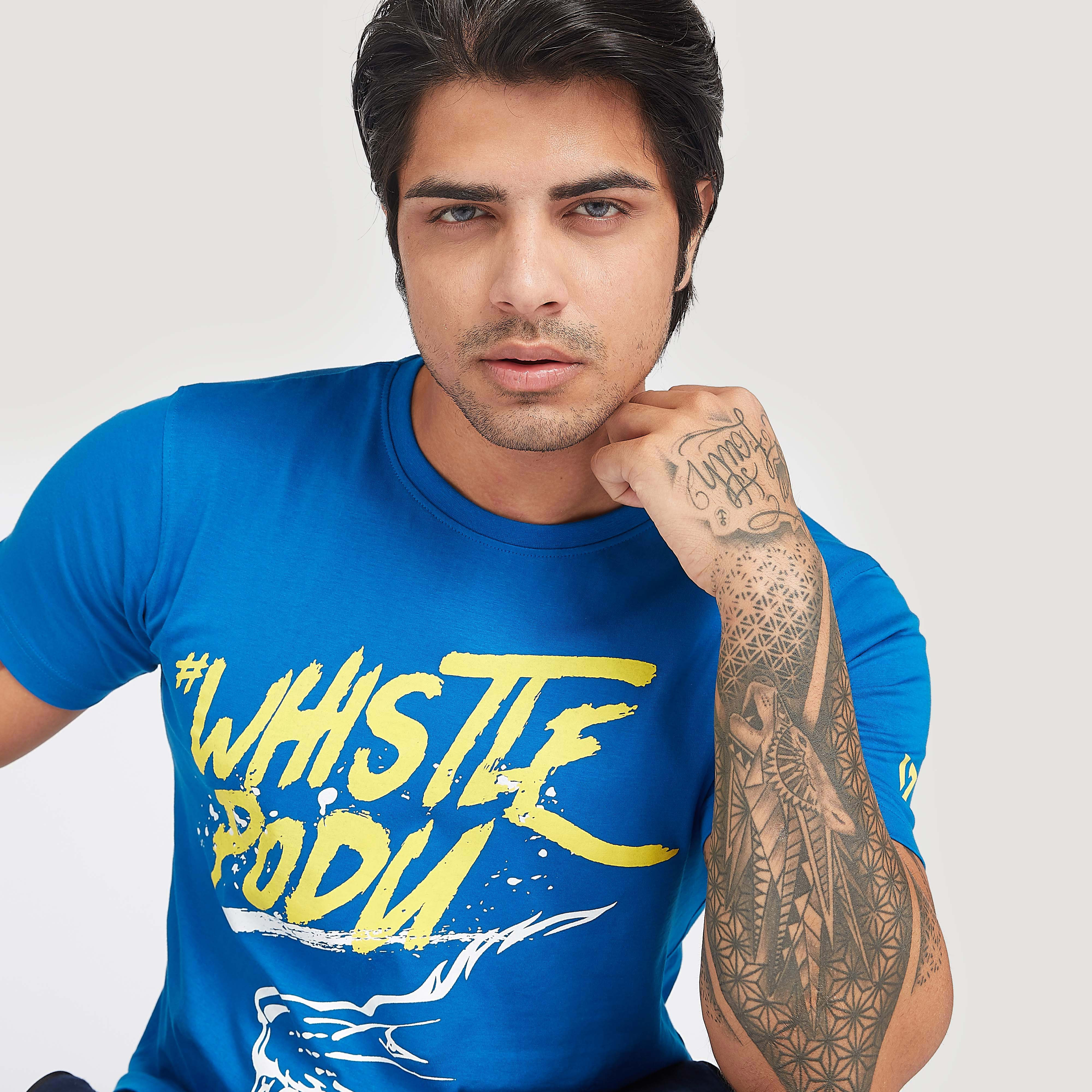 Shop CSK Slogan Print IPL T-shirt with 