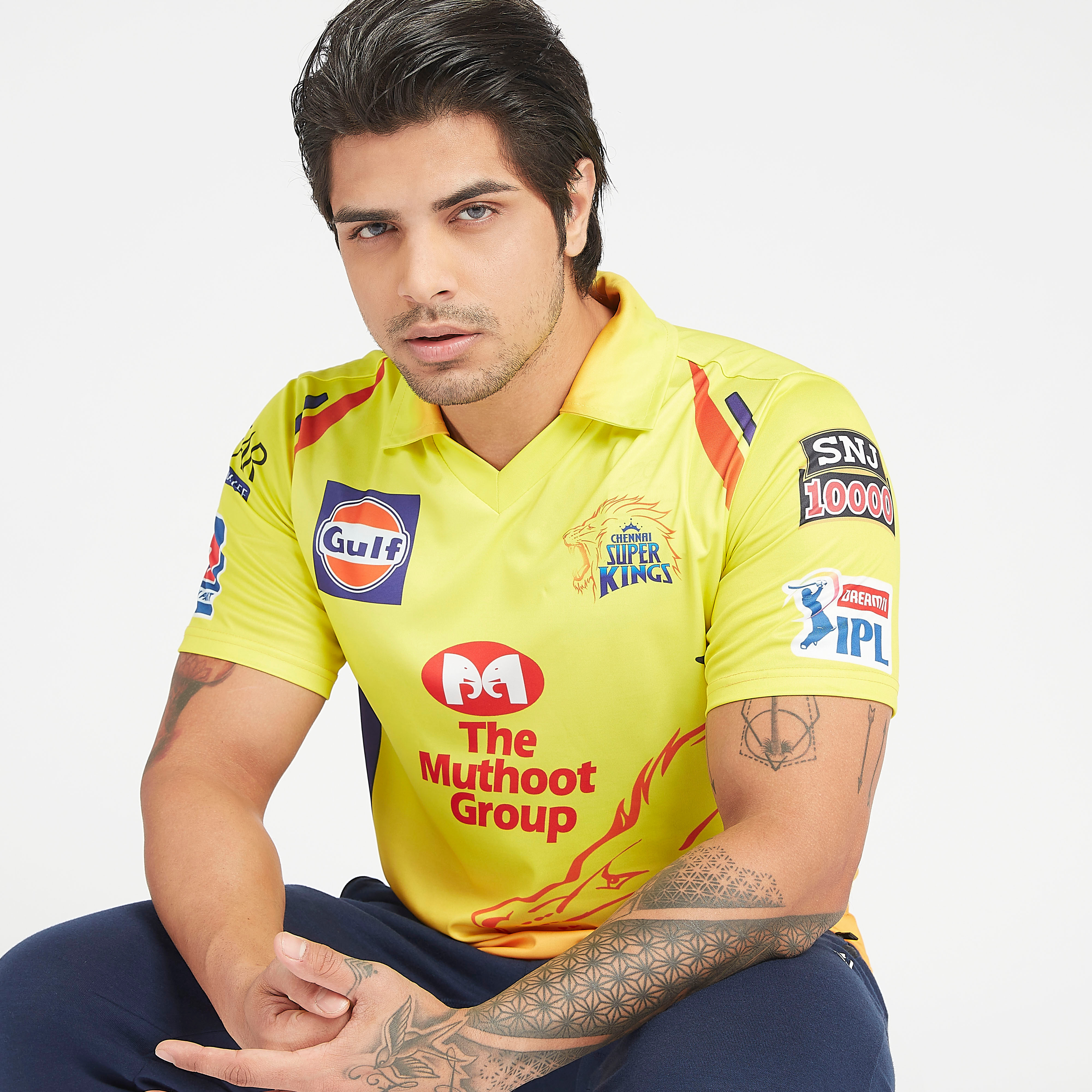 Shop CSK Printed IPL Jersey T-shirt 