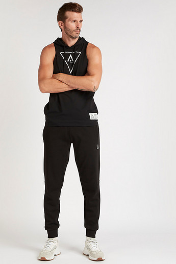 Sustainable Solid Joggers with Drawstring Closure