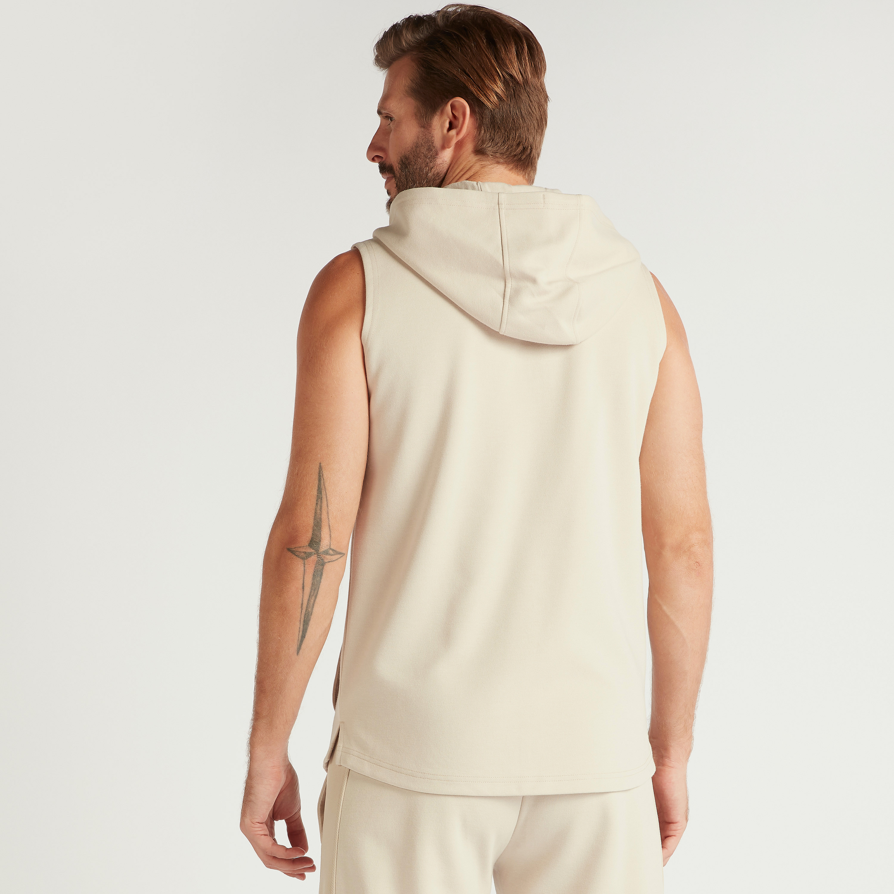 Men's on sale sleeveless sweatshirts