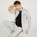 Zip Through Jacket with Pockets and Long Sleeves-Jackets-thumbnailMobile-0