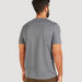 Textured Crew Neck T-shirt with Short Sleeves-T Shirts & Vests-thumbnailMobile-3