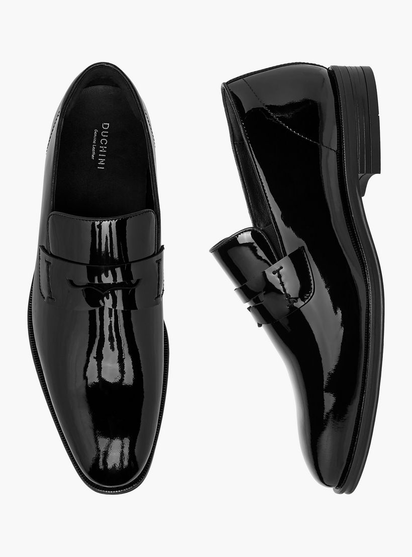 حذاء خفيف جلد سادة سهل الارتداء للرجال من دوتشيني-men-shoes-formalshoes-image-1