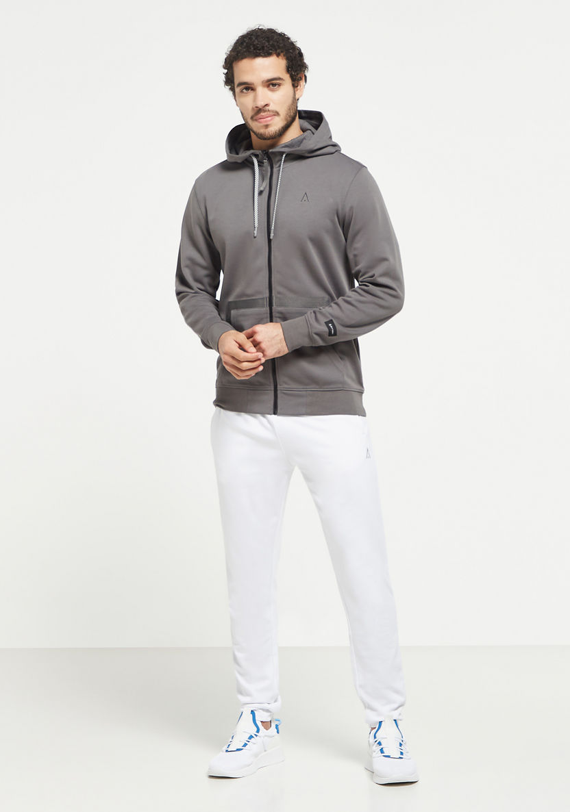 Buy Men's Printed Zip Through Jacket with Hood and Pockets Online ...