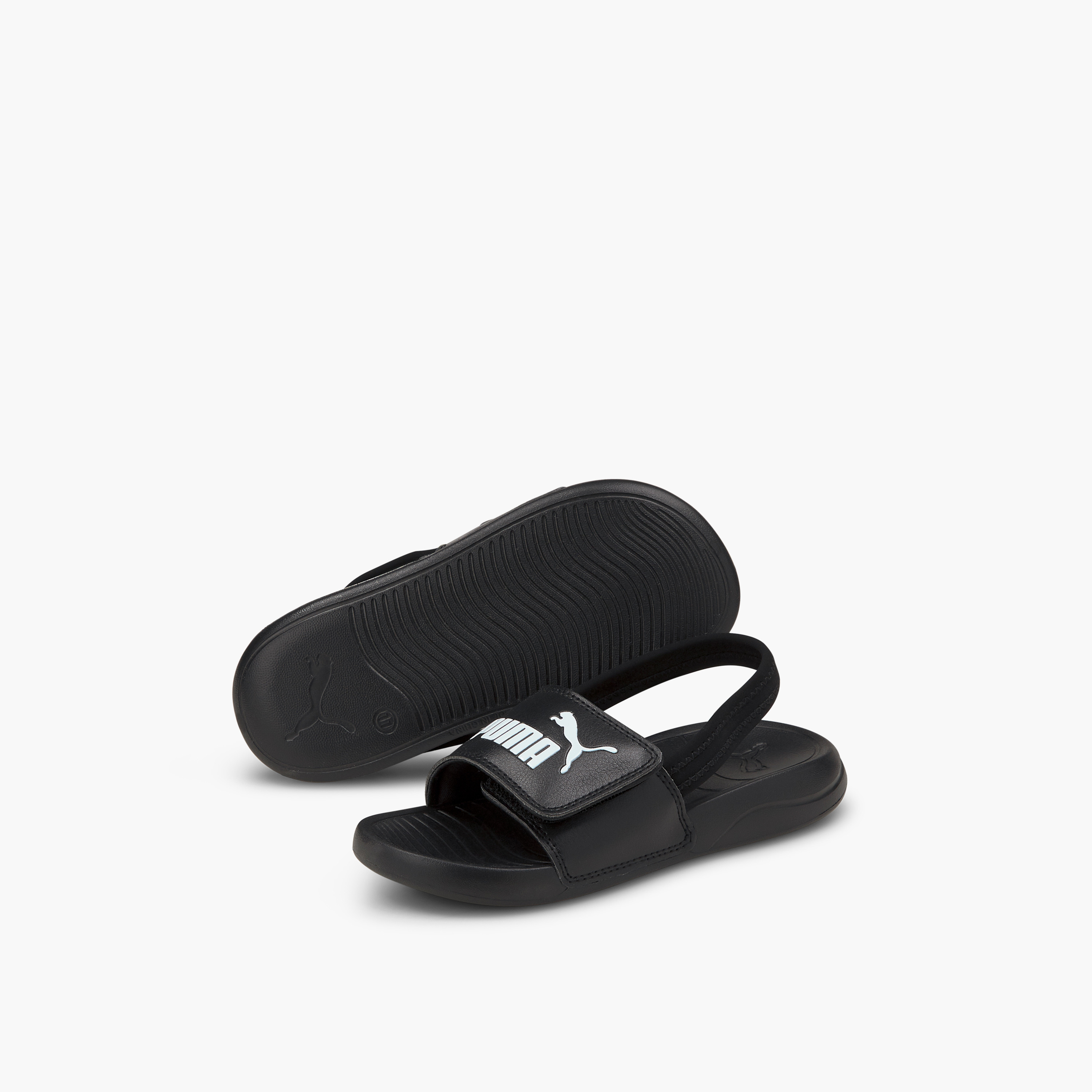 Puma Popcat Kids Strap Sandals 38055501 | OE-boys-shoes-sandals-image-1