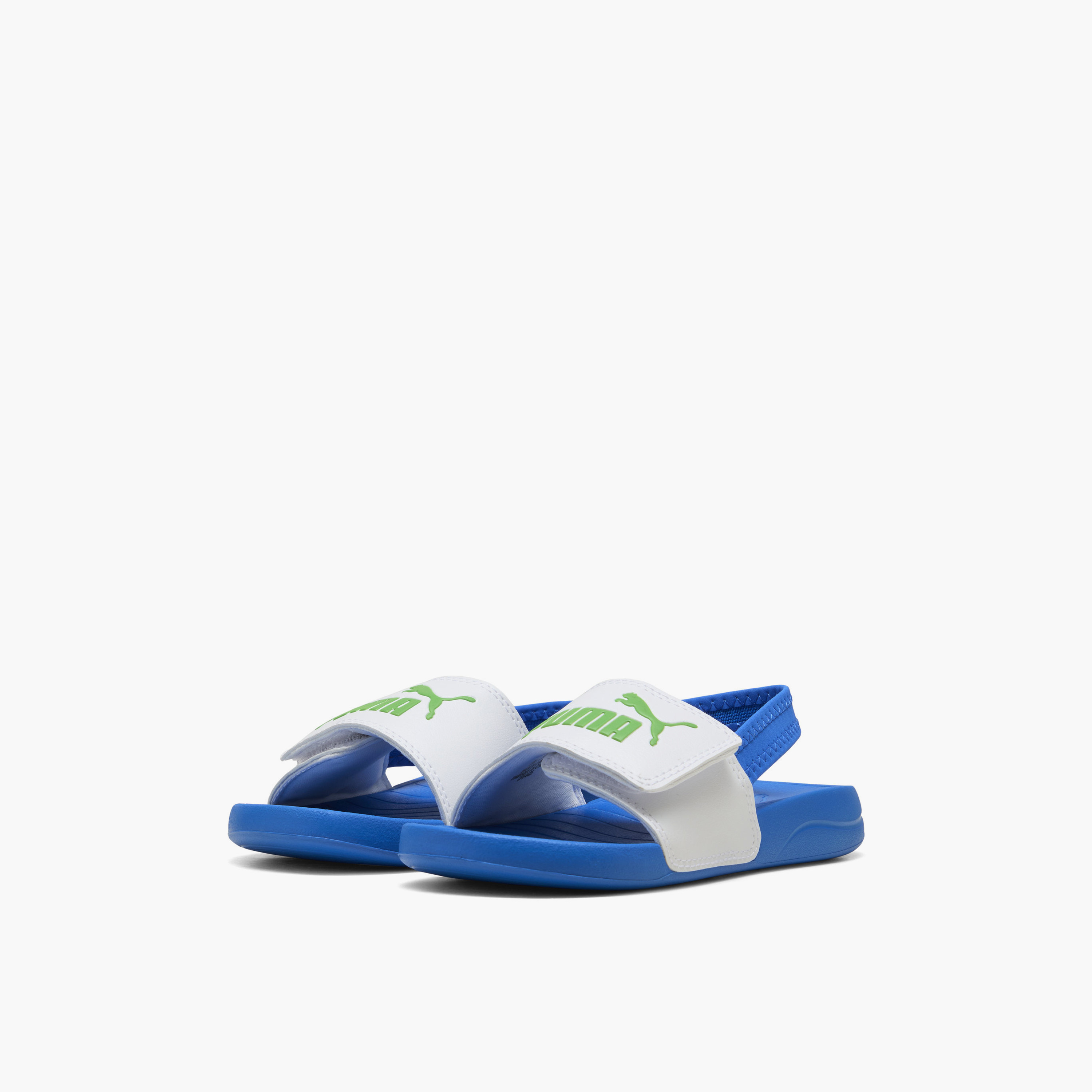 Puma Boys Popcat 20 Back Strap Slide Sandals-sports-boys-shoes-image-1