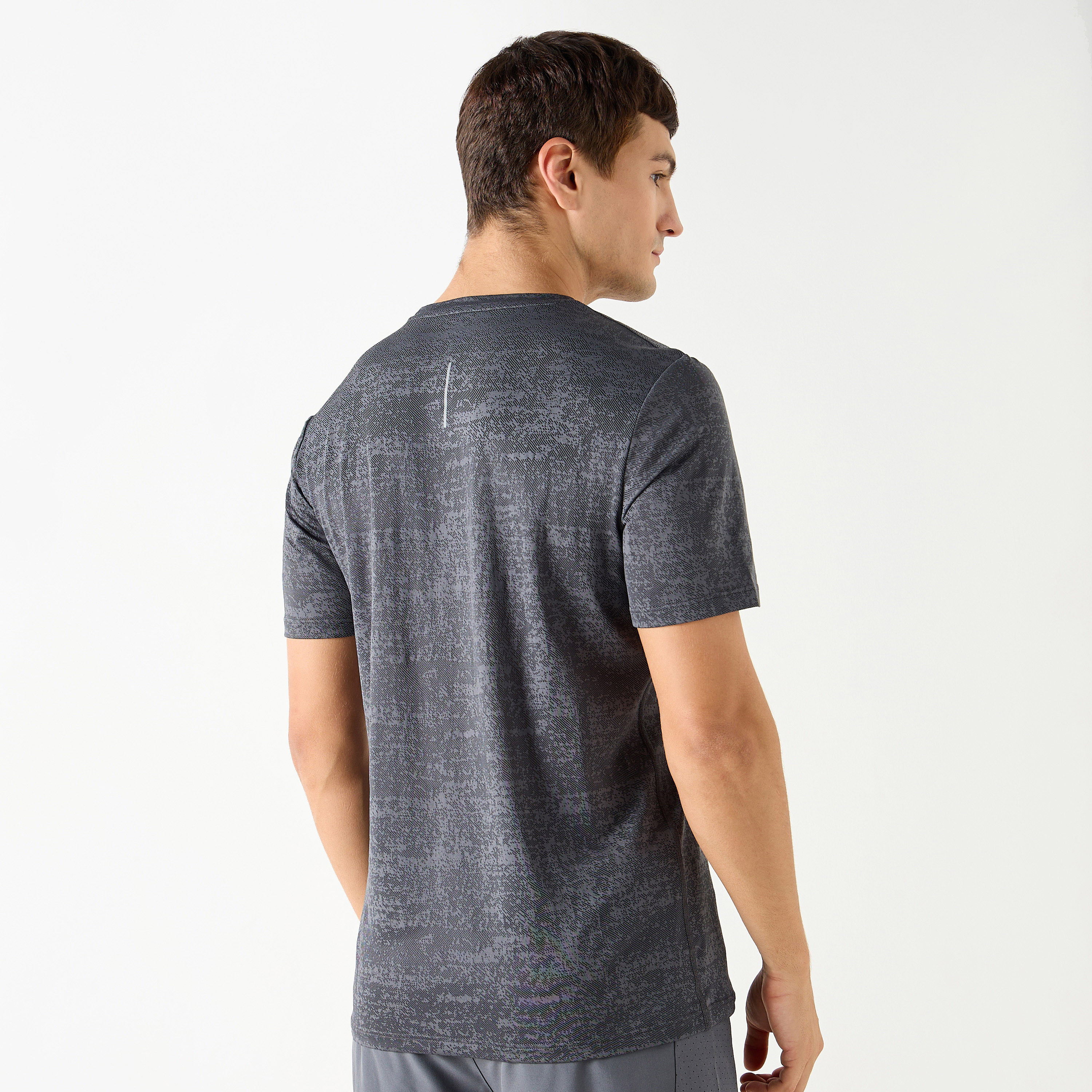 Textured Crew Neck T-shirt with Short Sleeves-men-clothing-tshirtsandpolos-tshirts-image-3