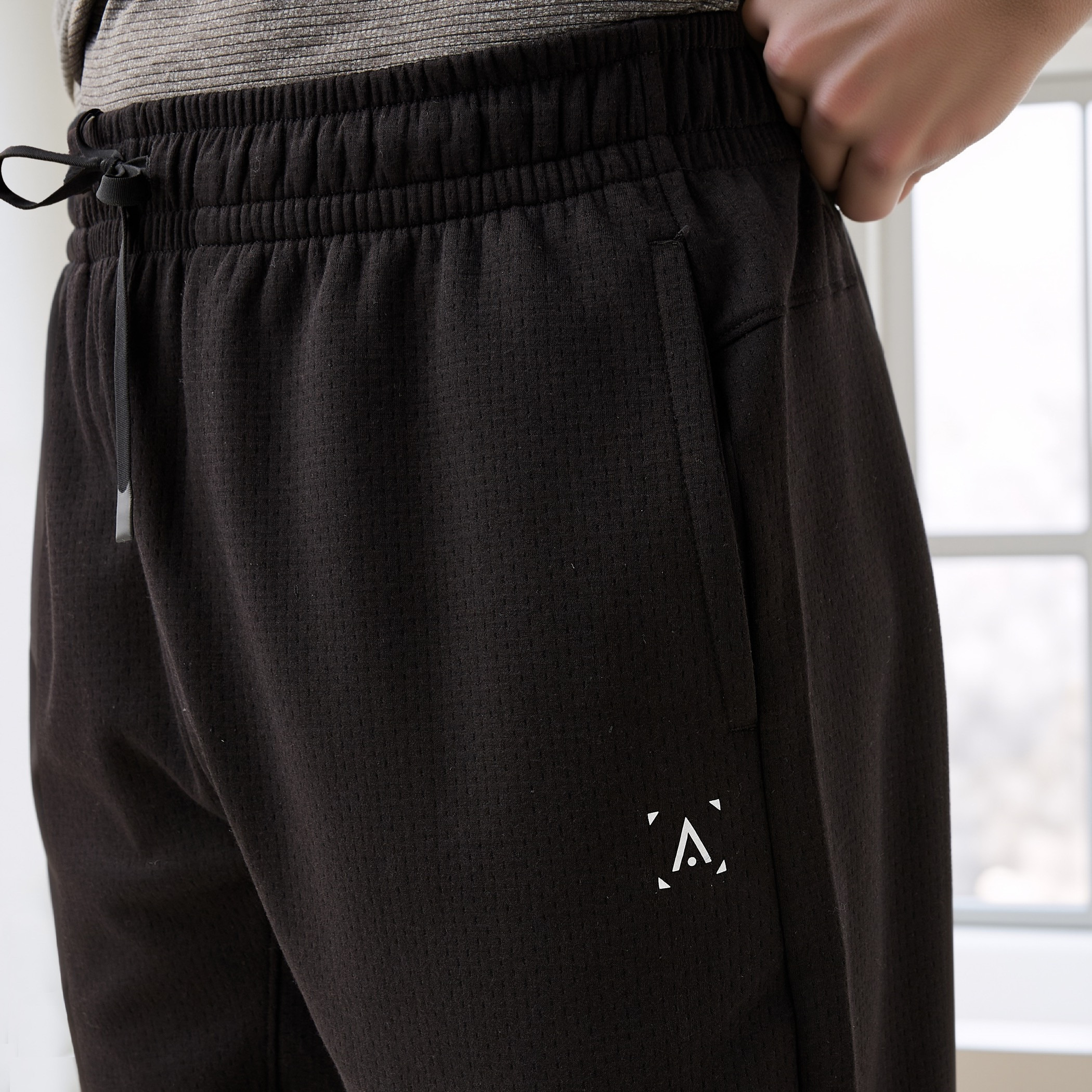 Regular Fit Joggers with Drawstring Closure-men-clothing-sportswearandactivewear-tracksuits-image-4