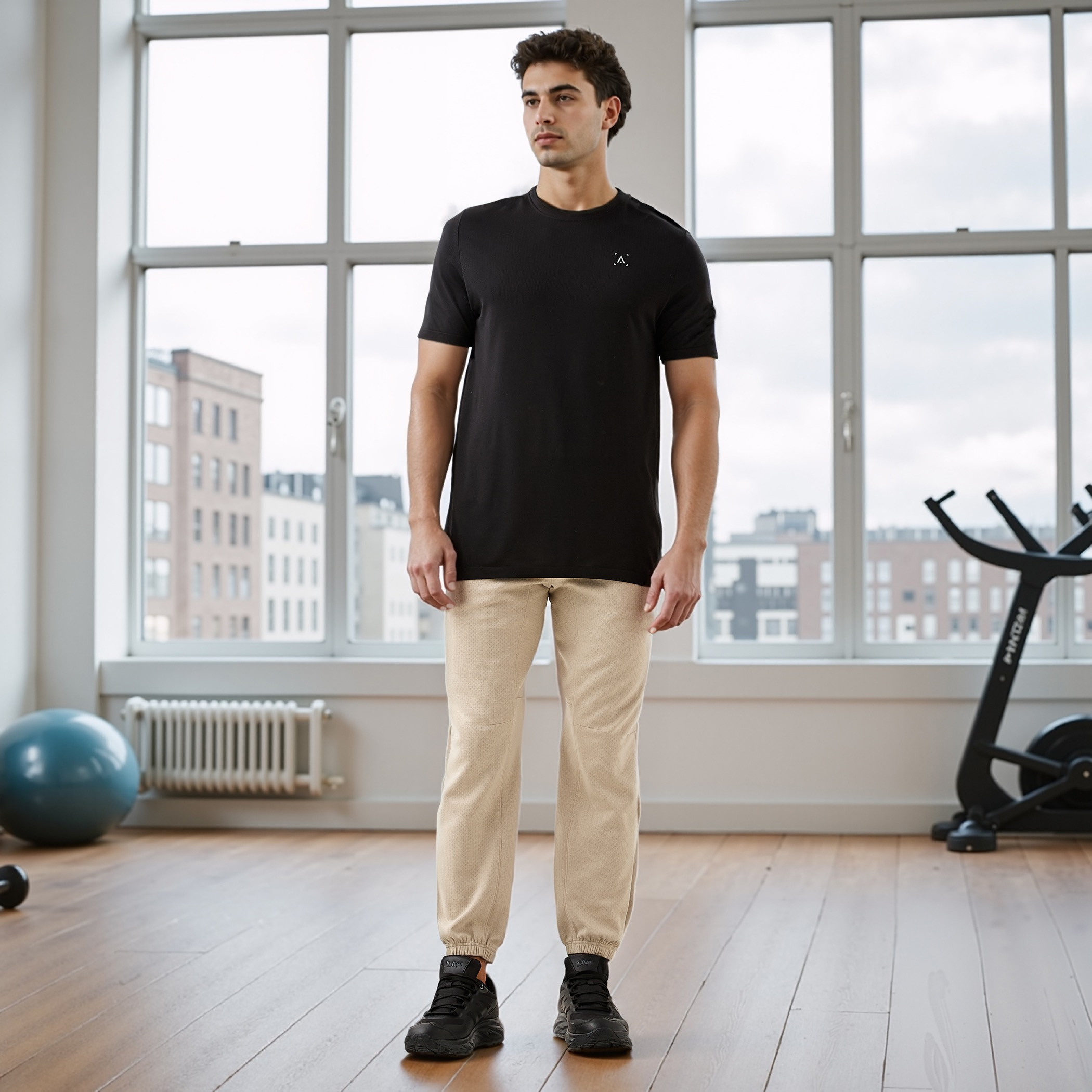 بنطلون رياضي بقصة عادية مع رباط إغلاق-men-clothing-sportswearandactivewear-tracksuits-image-7