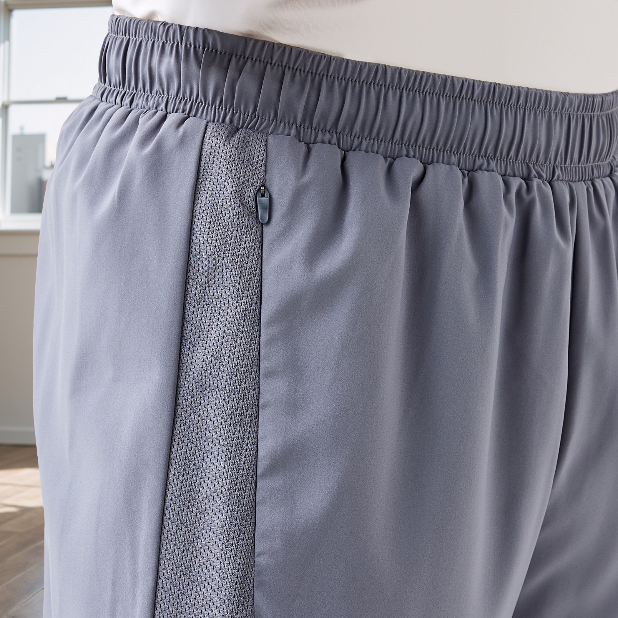 Regular Fit Shorts with Elasticated Waistband-men-clothing-bottoms-shorts-image-4