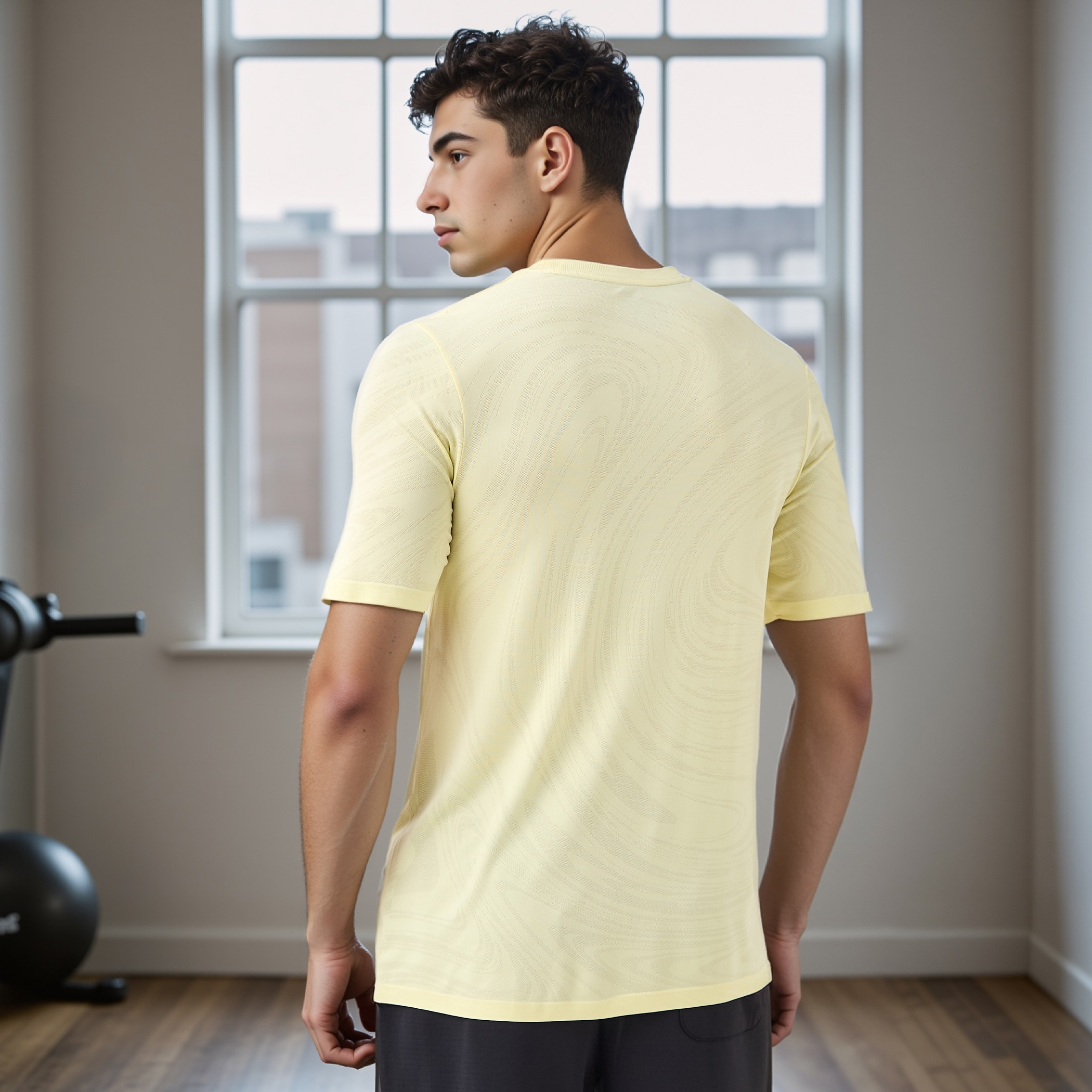 Jacquard Crew Neck T-shirt-men-clothing-sportswearandactivewear-tshirtsandpolos-image-4