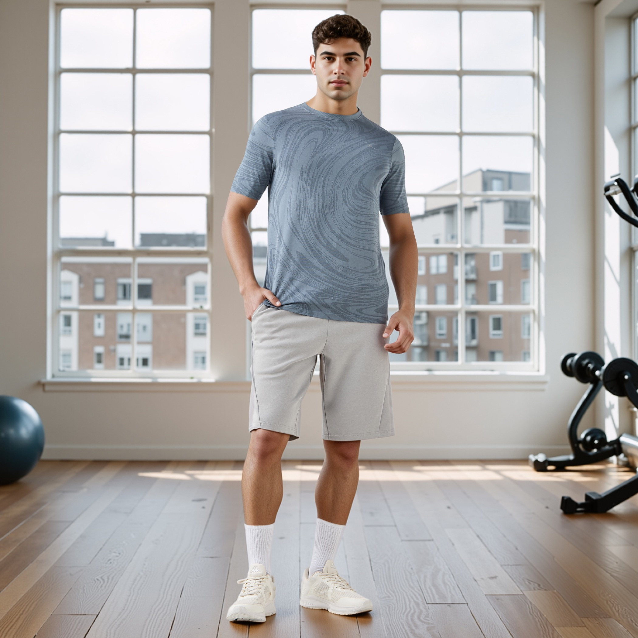 Jacquard Crew Neck T-shirt-men-clothing-sportswearandactivewear-tshirtsandpolos-image-3