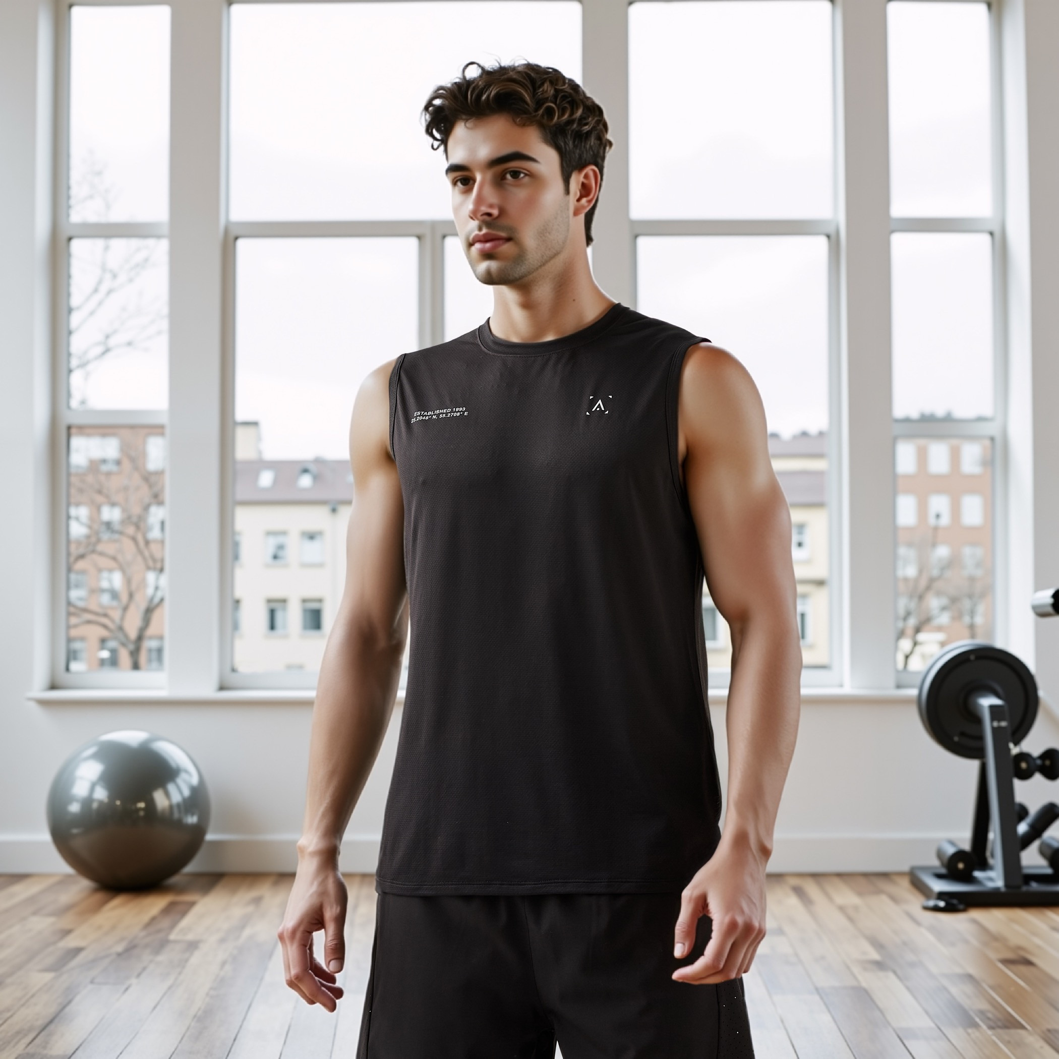Regular Fit Sleeveless T-shirt-men-clothing-tshirtsandpolos-tshirts-image-1
