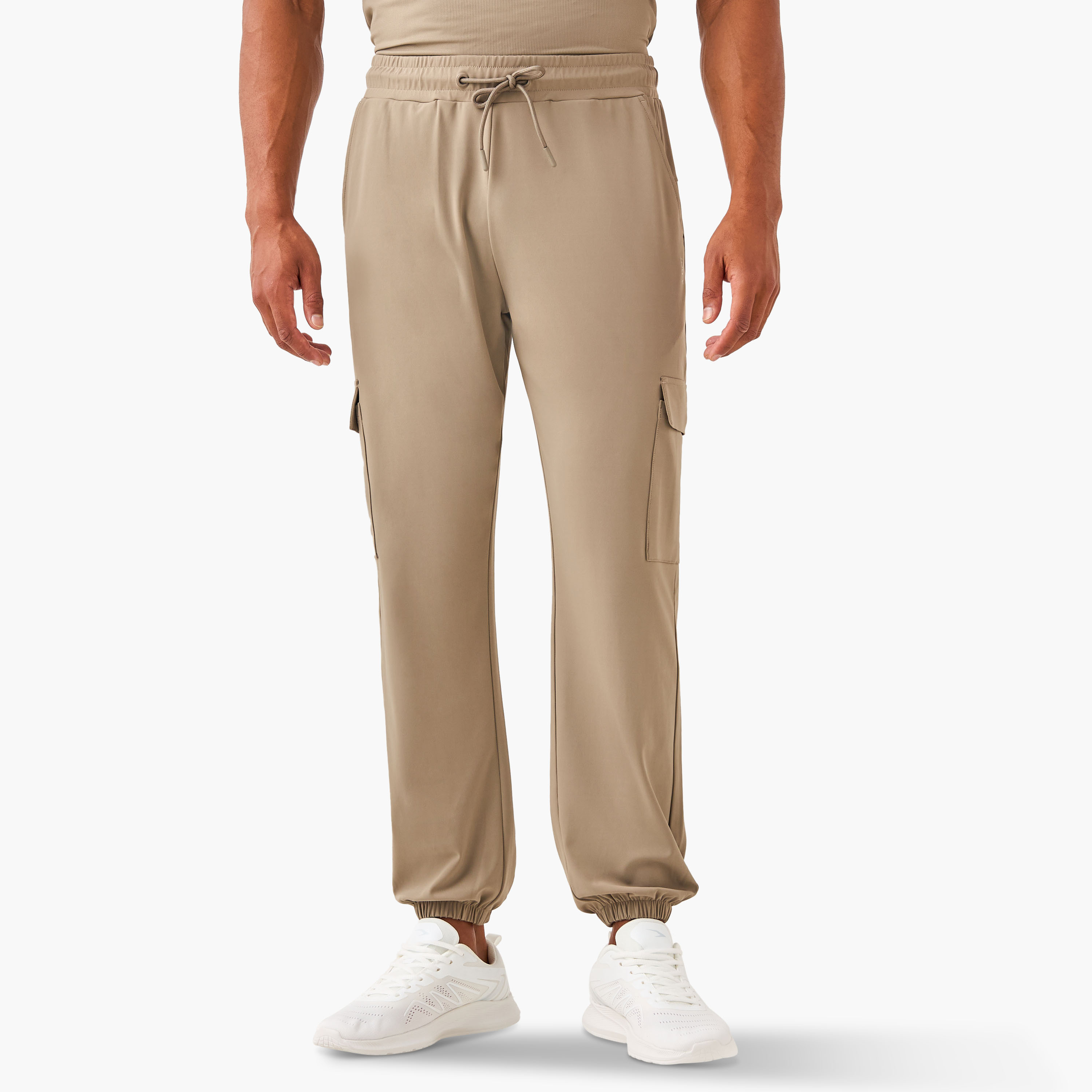 Cargo Joggers with Drawstring Closure-men-clothing-sportswearandactivewear-bottoms-joggers-image-1