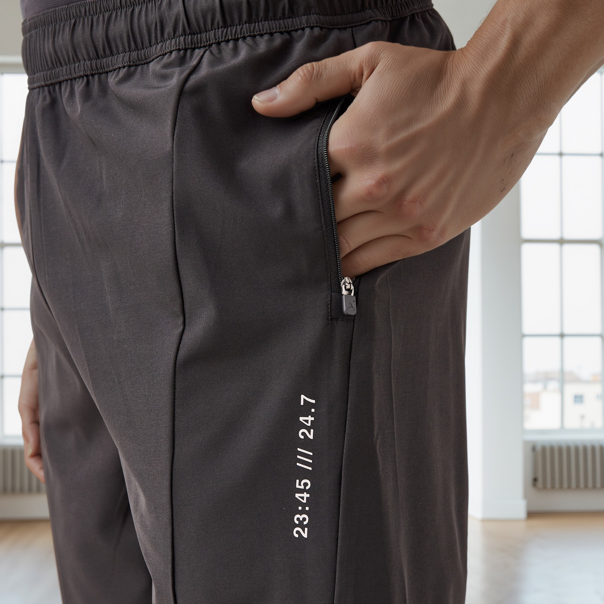 Panelled Shorts with Elasticated Waist-men-clothing-bottoms-shorts-image-4