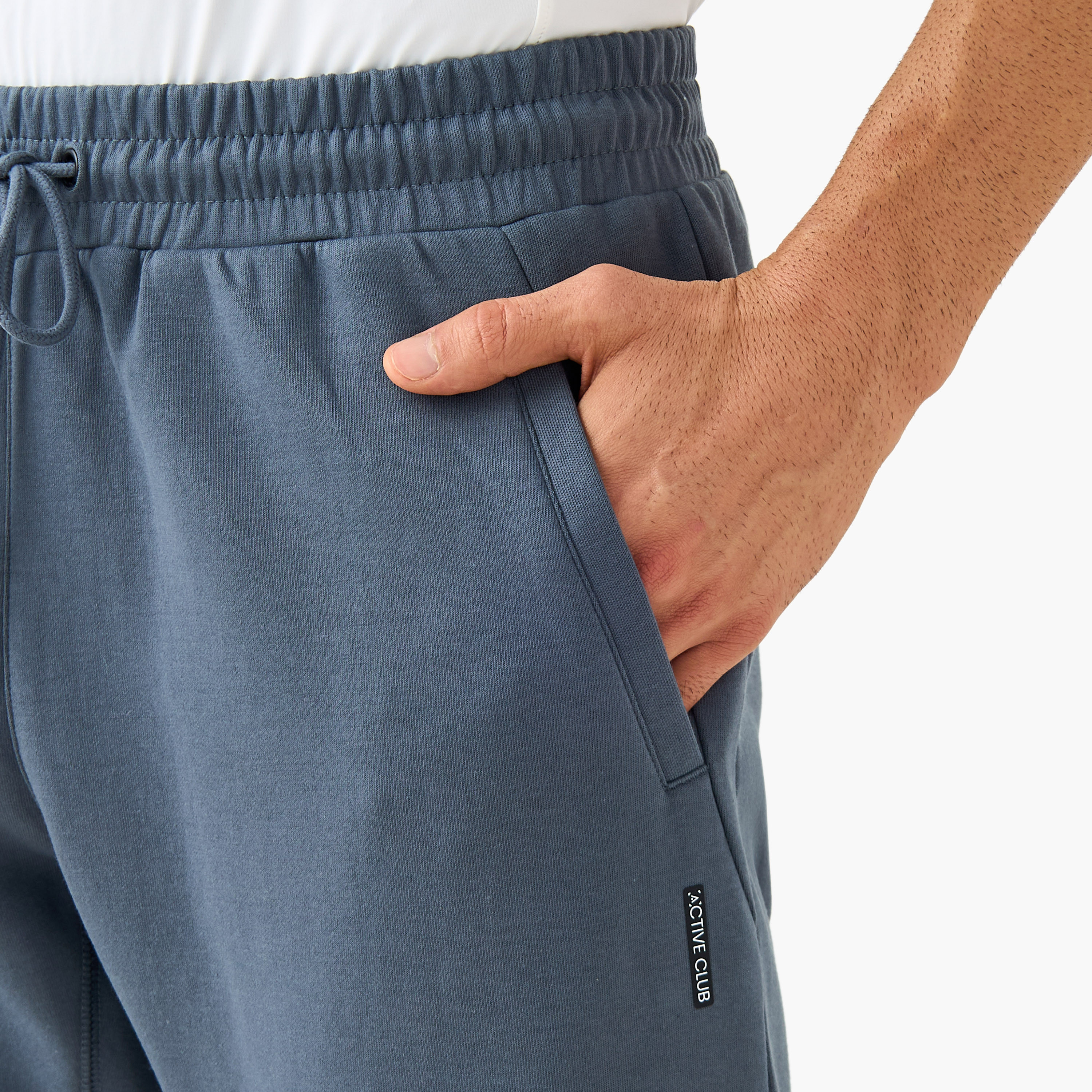 Regular Fit Panelled Joggers with Pockets-men-clothing-sportswearandactivewear-tracksuits-image-4
