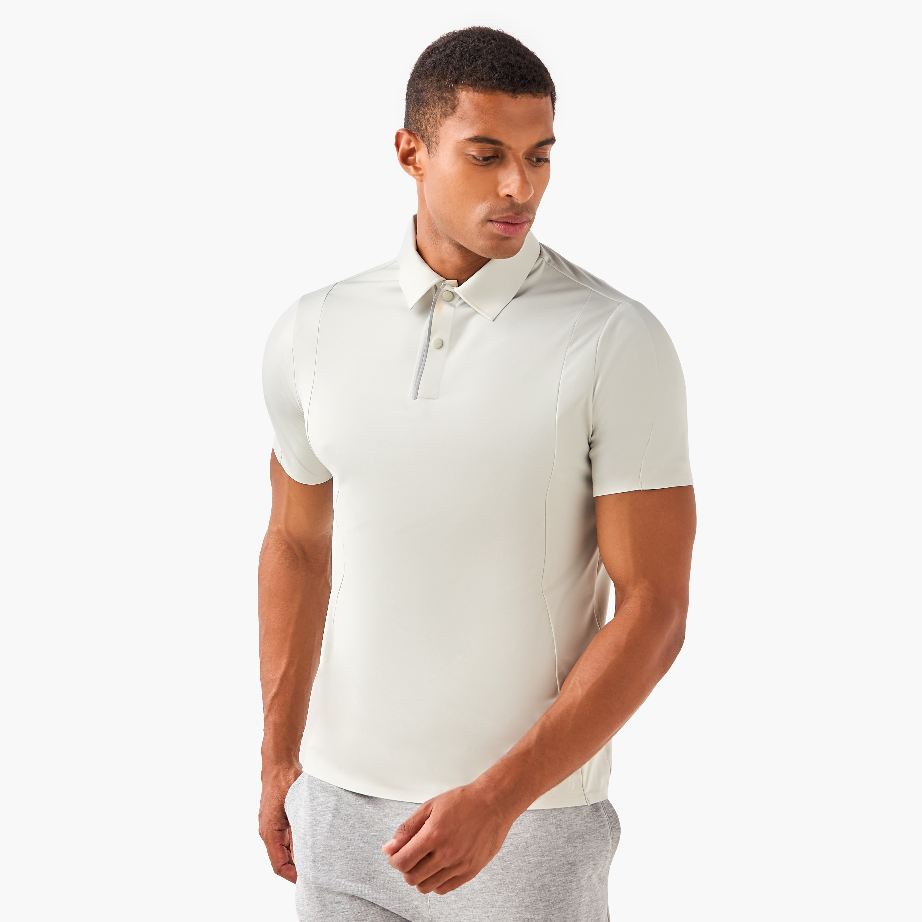 Panelled Polo T-shirt-men-clothing-tshirtsandpolos-polos-image-1