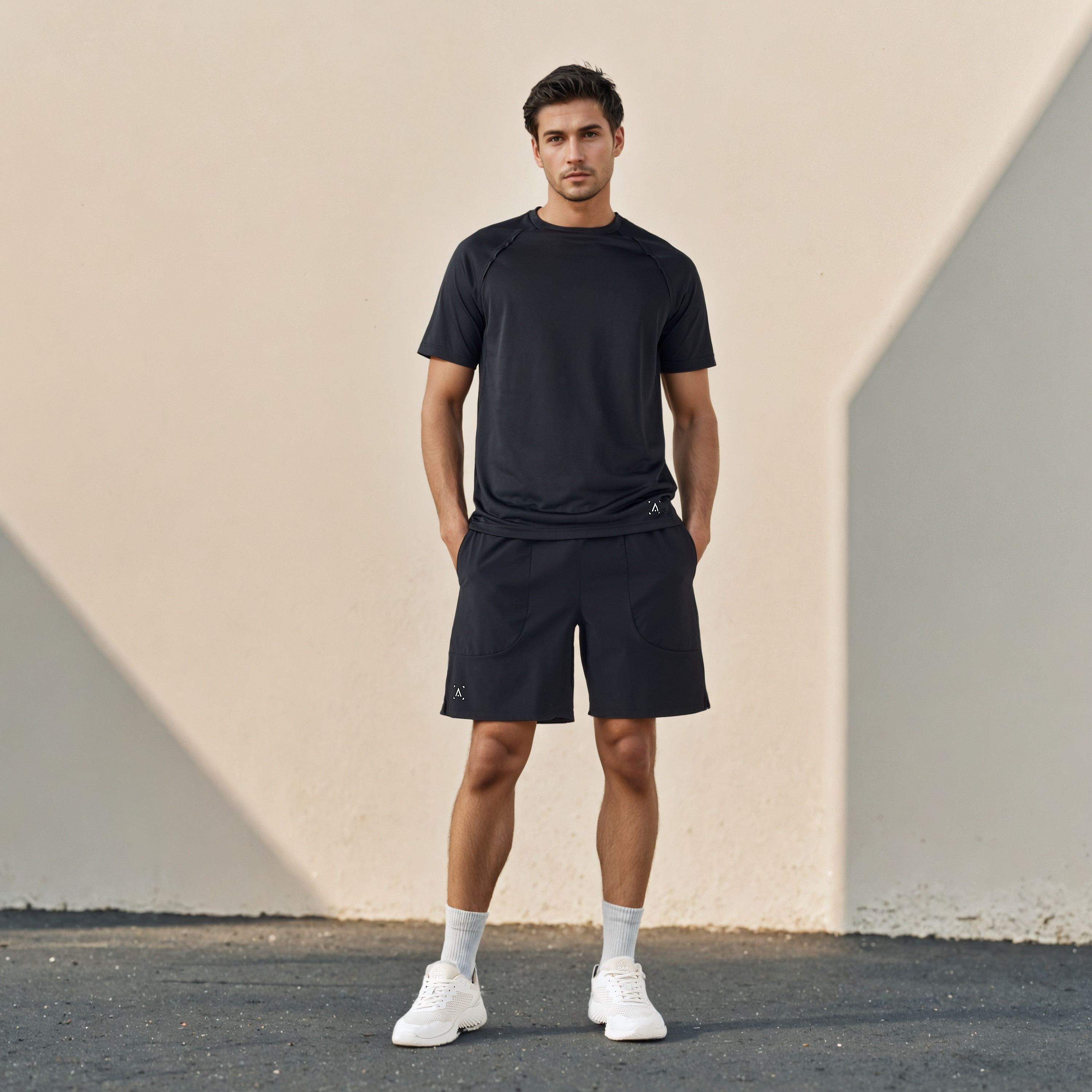 Regular Fit Raglan Sleeves Seamless T-shirt-men-clothing-sportswearandactivewear-tshirtsandpolos-image-2