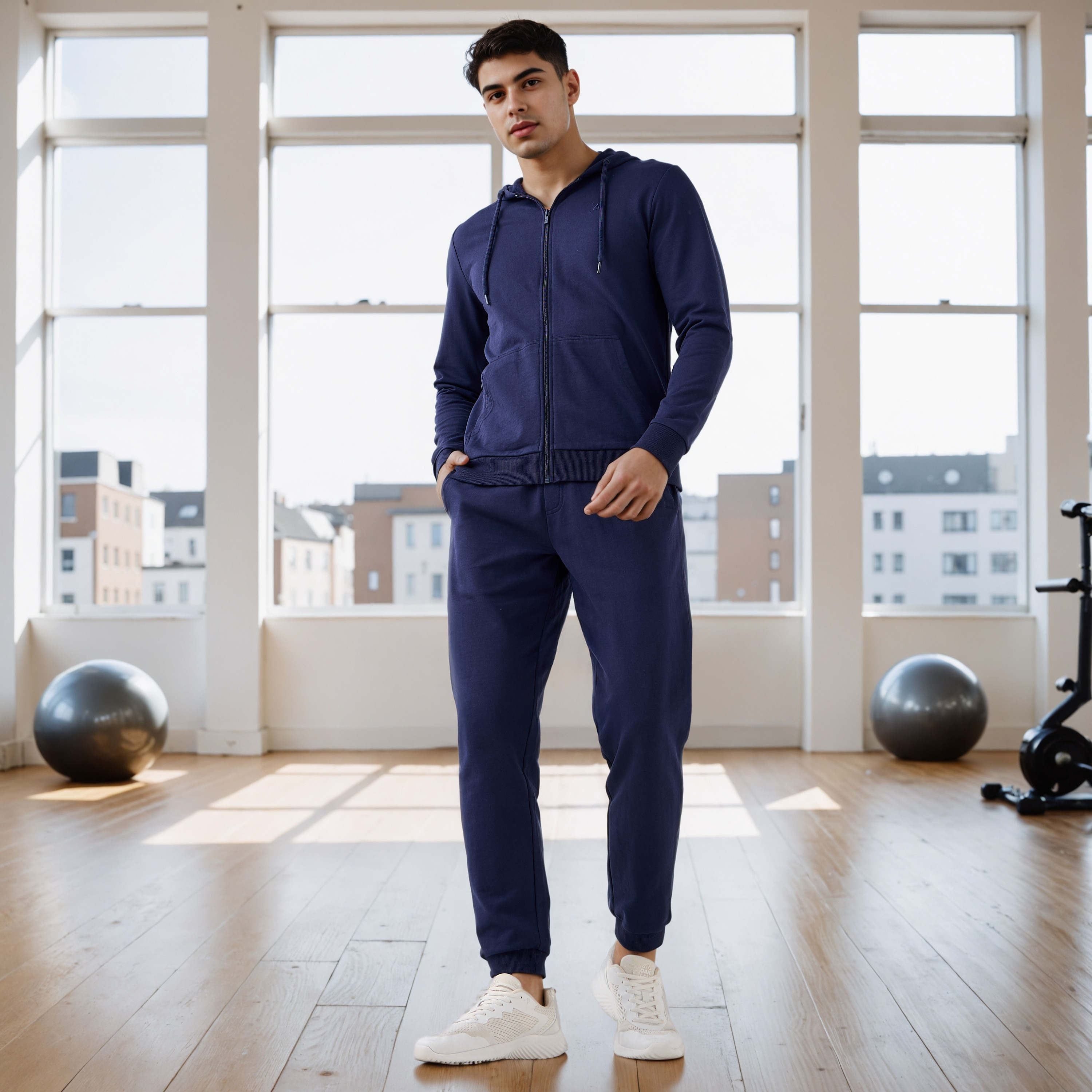 Joggers with Drawstring Closure and Pockets-men-clothing-sportswearandactivewear-bottoms-joggers-image-2
