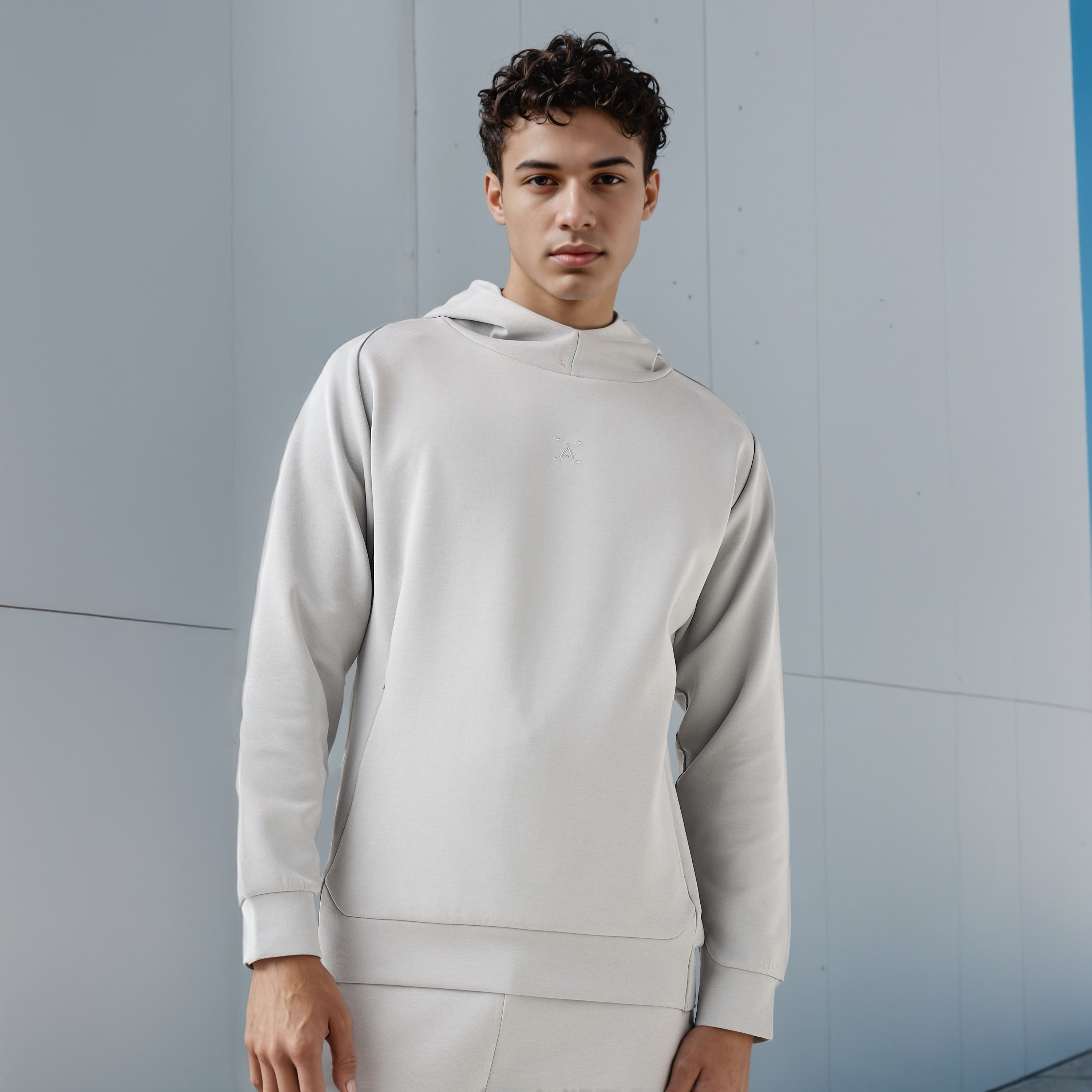 Textured Hooded Sweatshirt-men-winterwear-hoodiesandsweatshirts-image-1