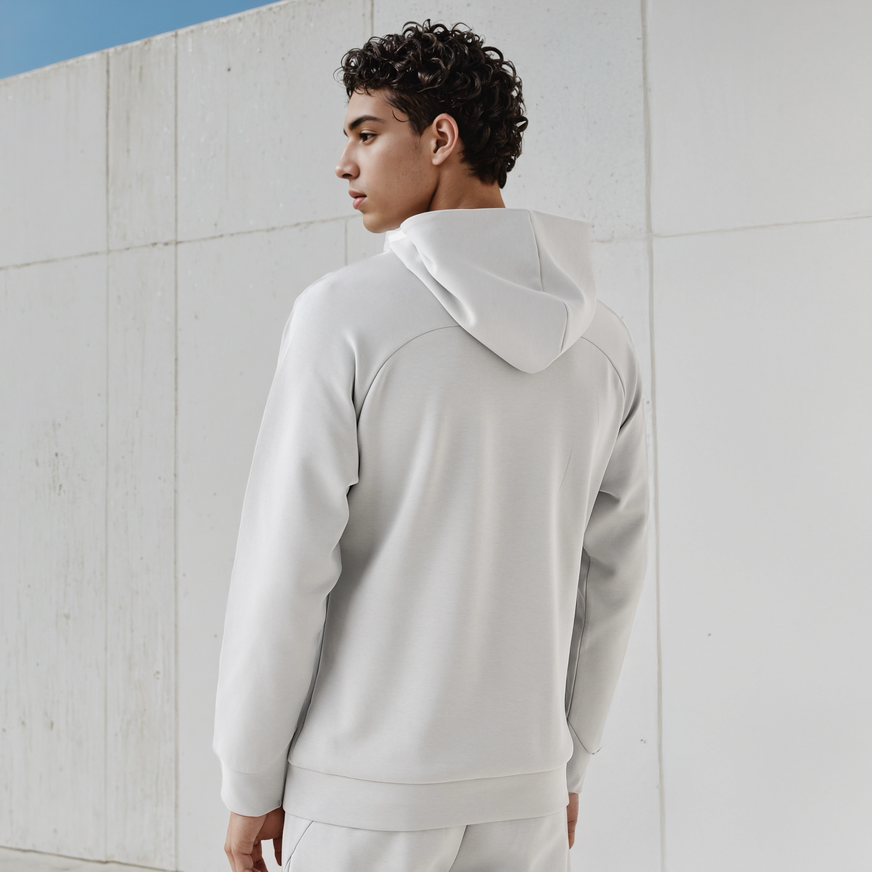 Textured Hooded Sweatshirt-men-winterwear-hoodiesandsweatshirts-image-3