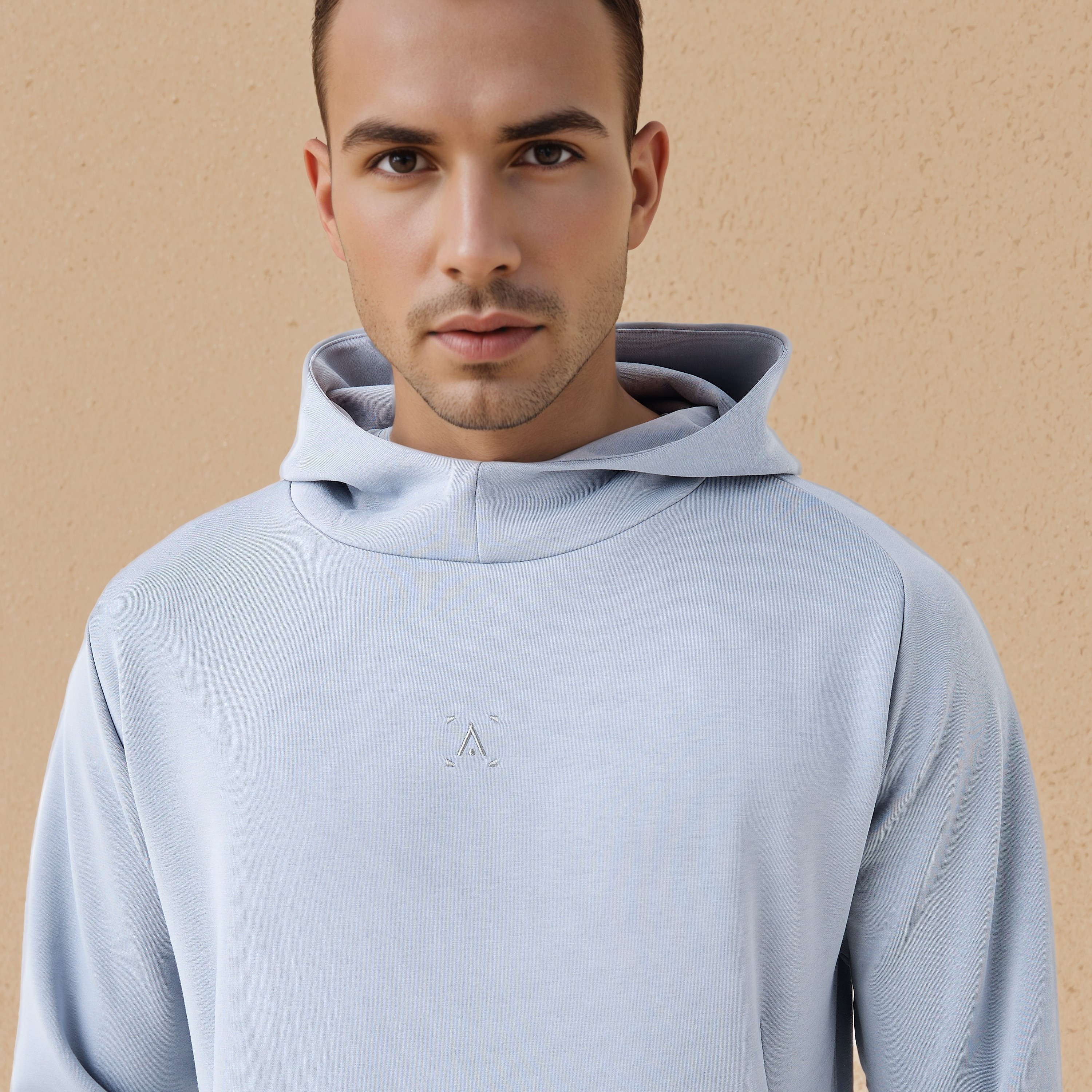 Textured Hooded Sweatshirt-men-winterwear-hoodiesandsweatshirts-image-4