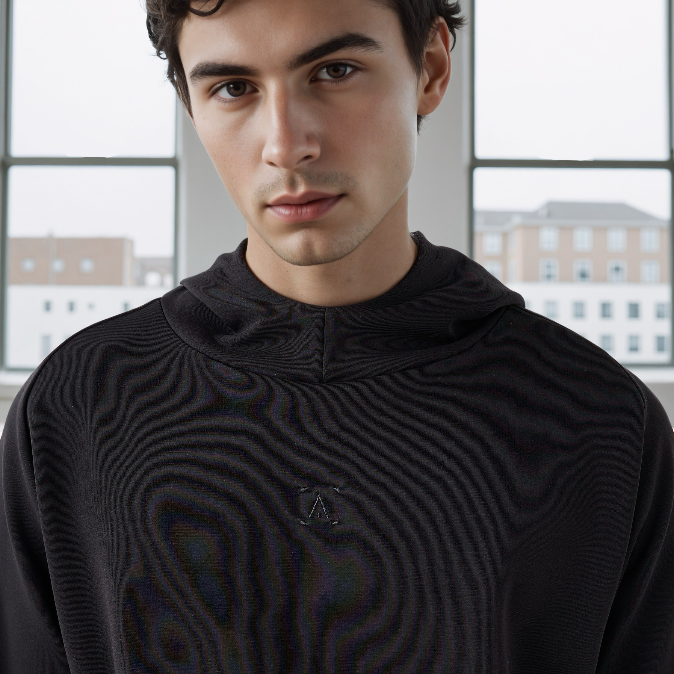 Textured Hooded Sweatshirt-men-winterwear-hoodiesandsweatshirts-image-4
