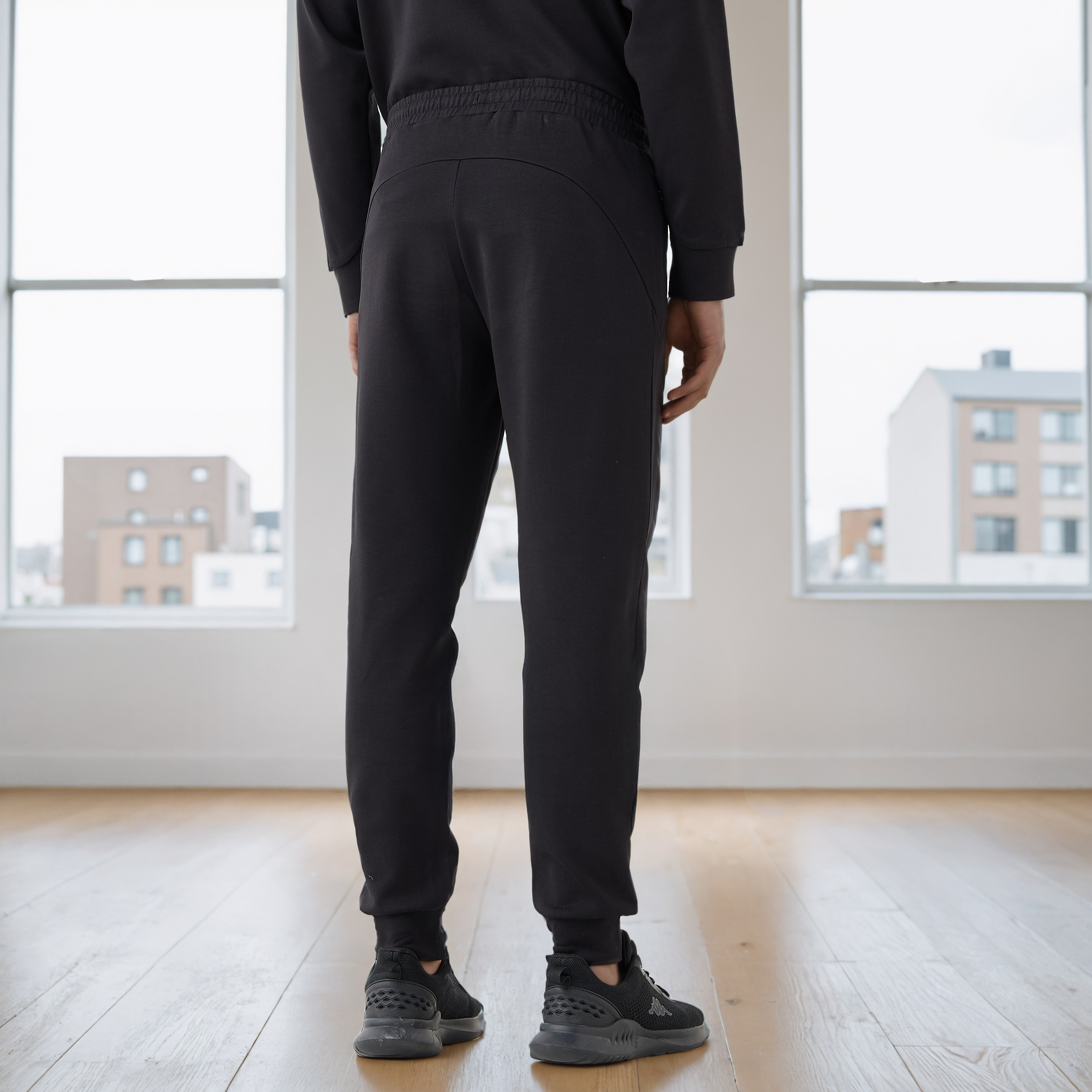 Panelled Joggers with Pockets-men-clothing-sportswearandactivewear-bottoms-joggers-image-3