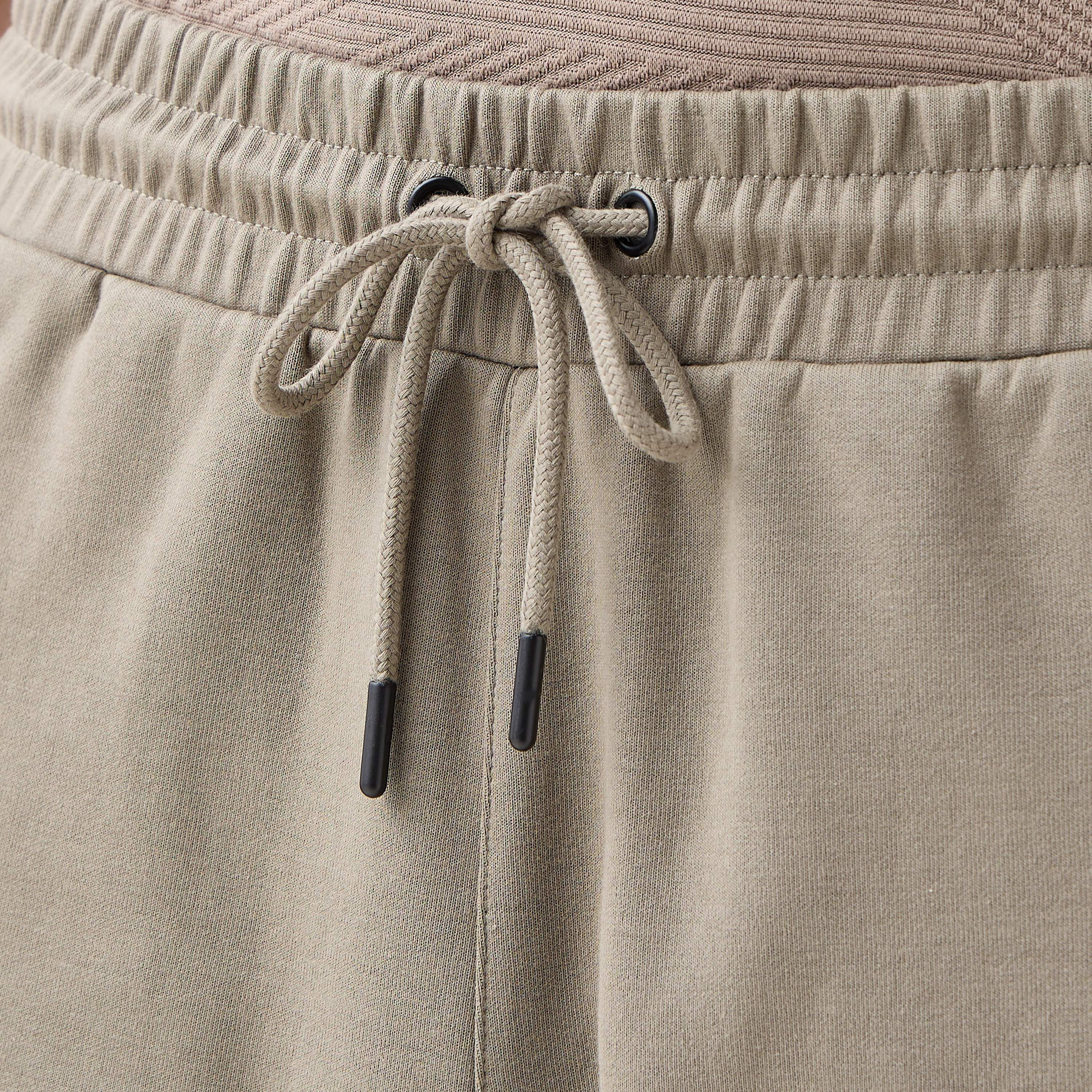 Textured Regular Fit Joggers with Pockets-men-clothing-sportswearandactivewear-bottoms-joggers-image-5