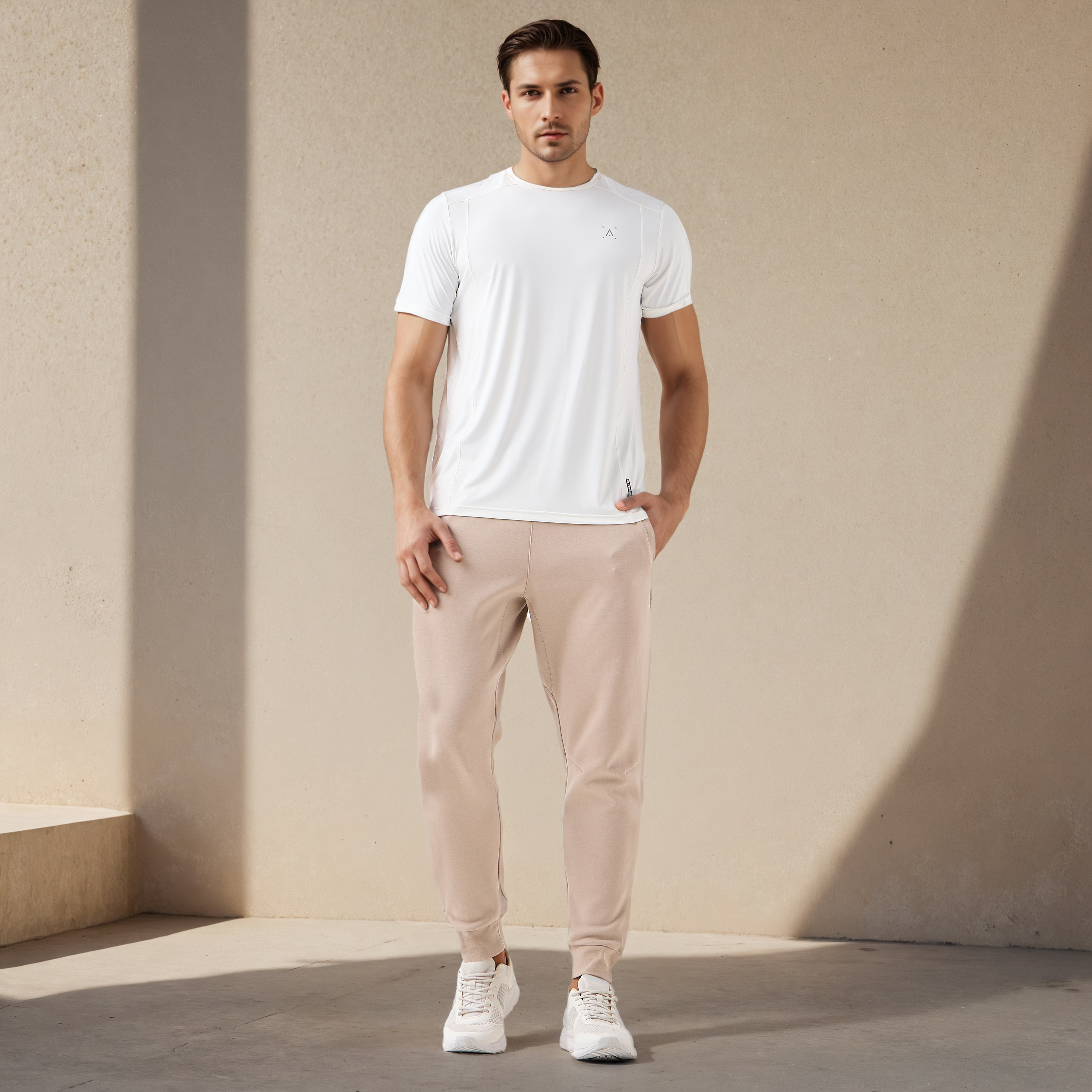 Regular Fit Joggers with Zip Pockets-men-clothing-sportswearandactivewear-bottoms-joggers-image-2