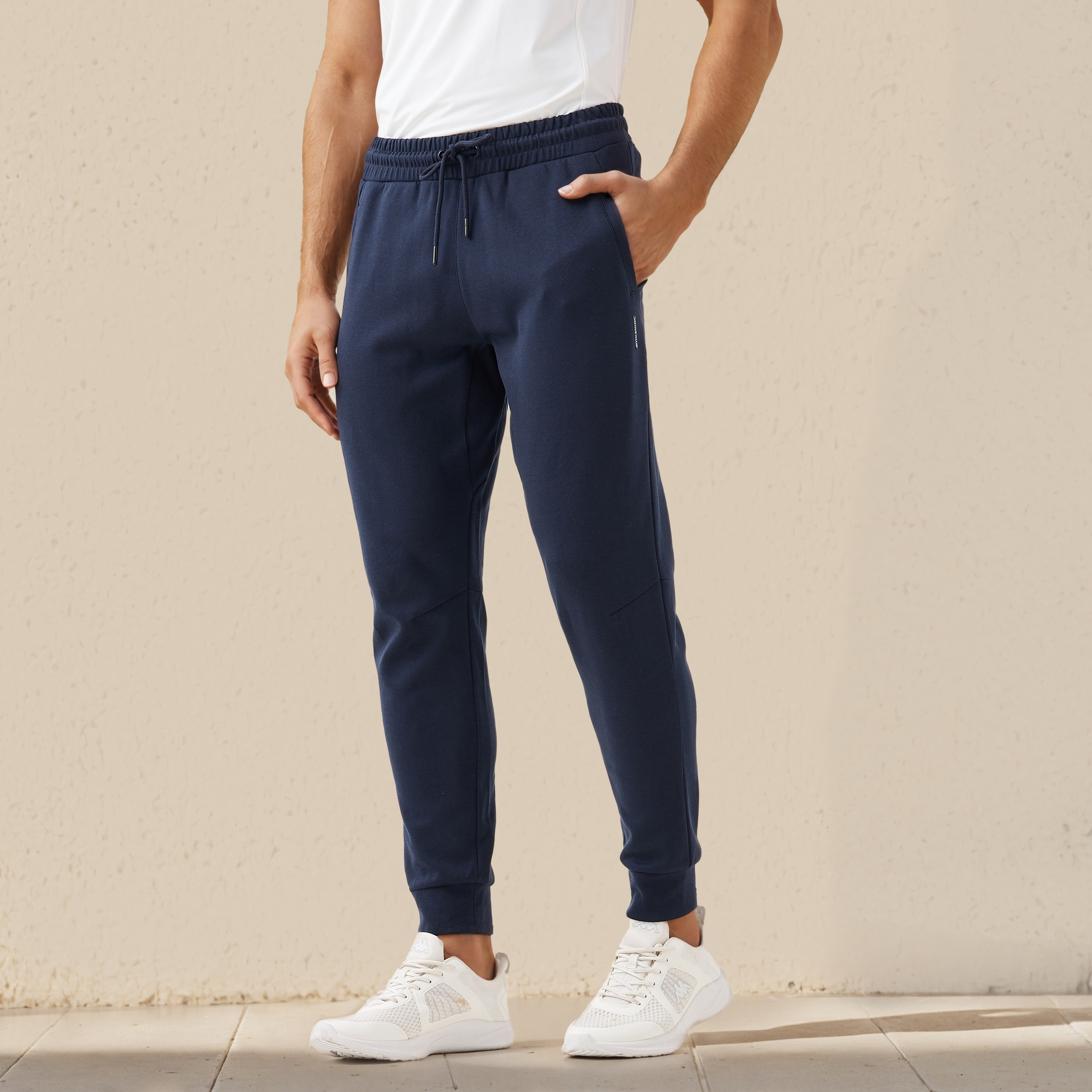 Regular Fit Joggers with Zip Pockets-men-clothing-sportswearandactivewear-bottoms-joggers-image-1