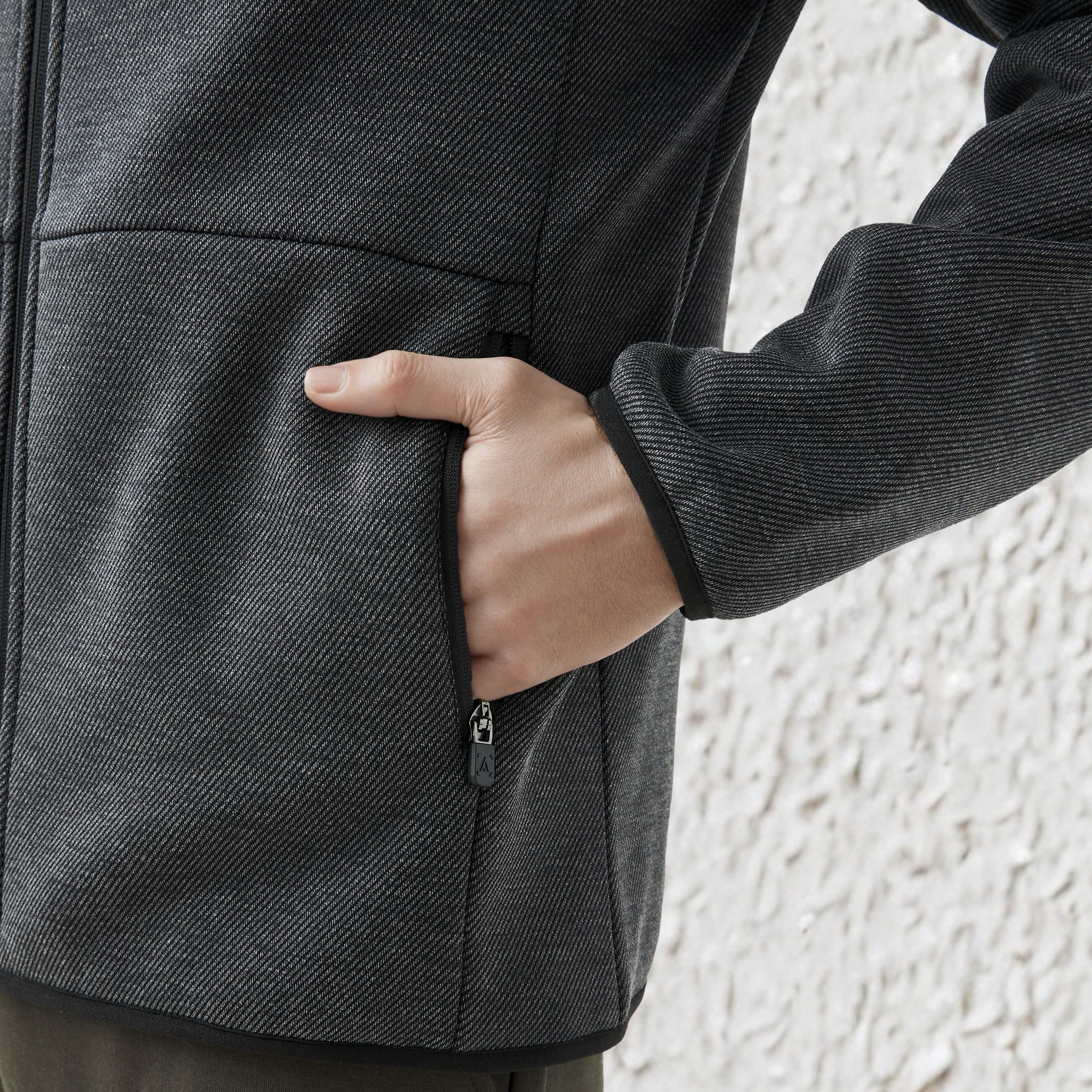 Men Regular Fit Textured Hooded Jacket-men-clothing-jacketsandblazers-jackets-image-5