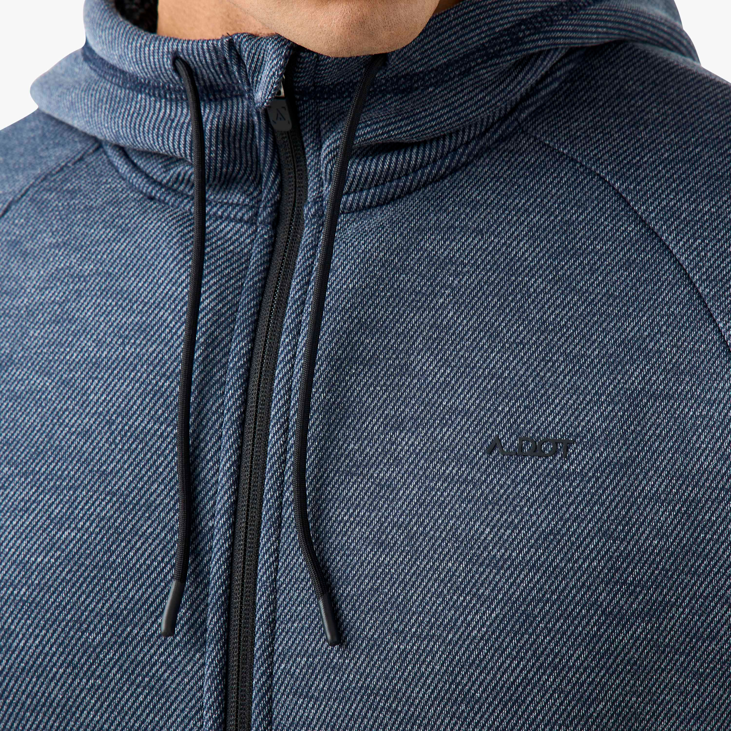 Men Regular Fit Textured Hooded Jacket-men-clothing-jacketsandblazers-jackets-image-4