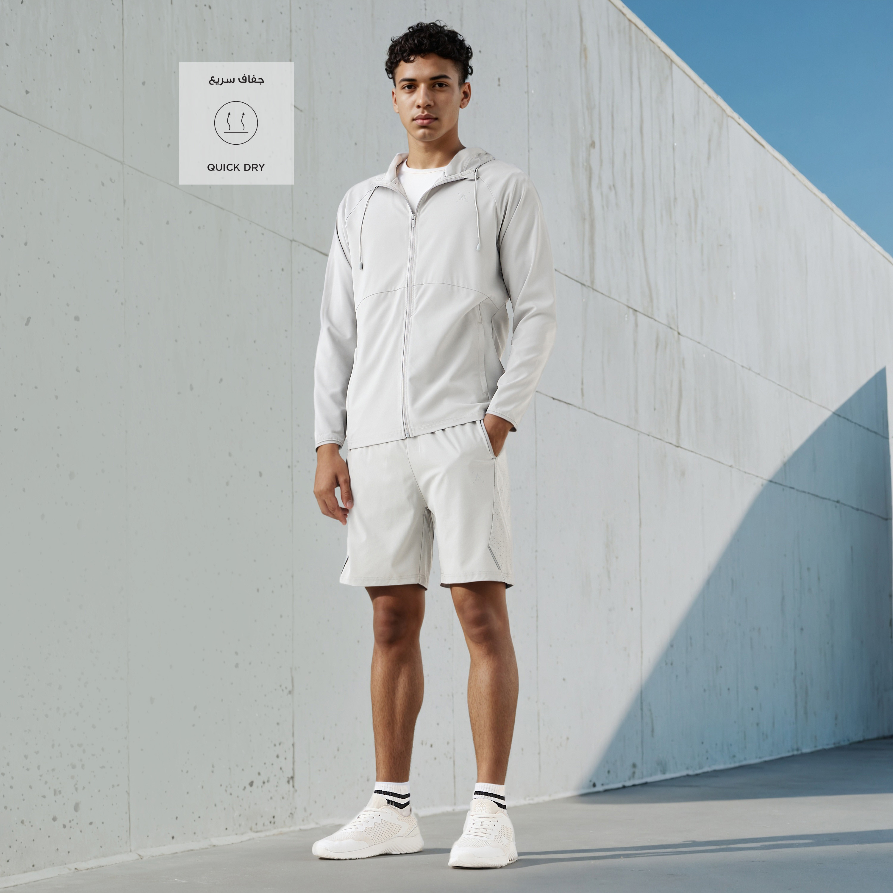 Panelled Shorts with Pockets-men-clothing-bottoms-shorts-image-2