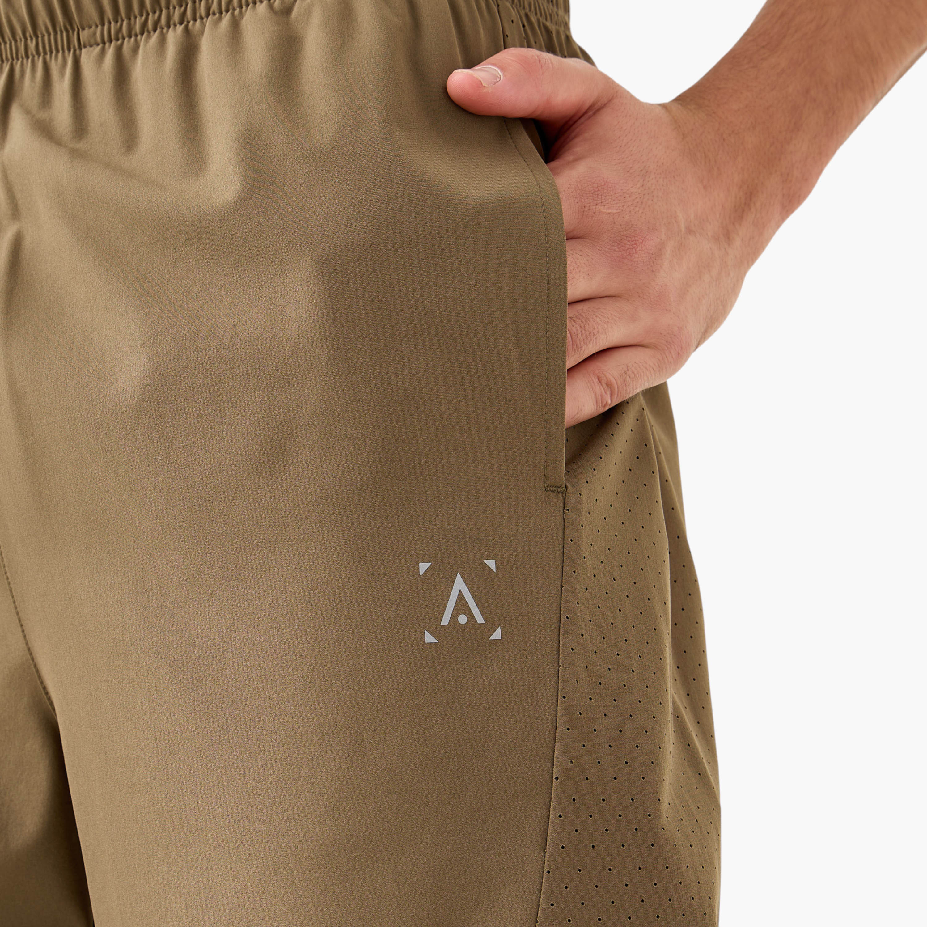 Panelled Shorts with Pockets-men-clothing-bottoms-shorts-image-4
