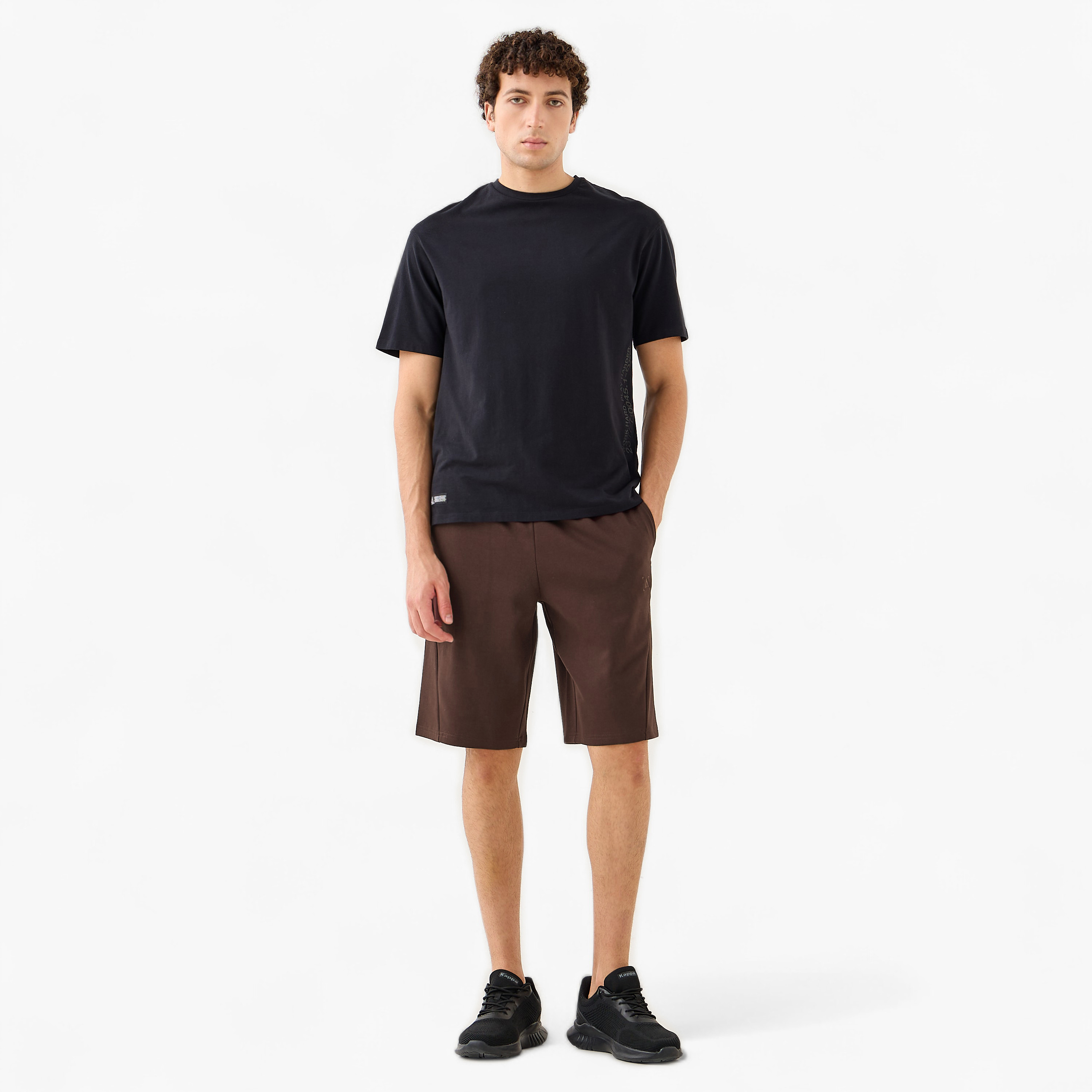 Panelled Performance Shorts with Pockets-men-clothing-bottoms-shorts-image-2